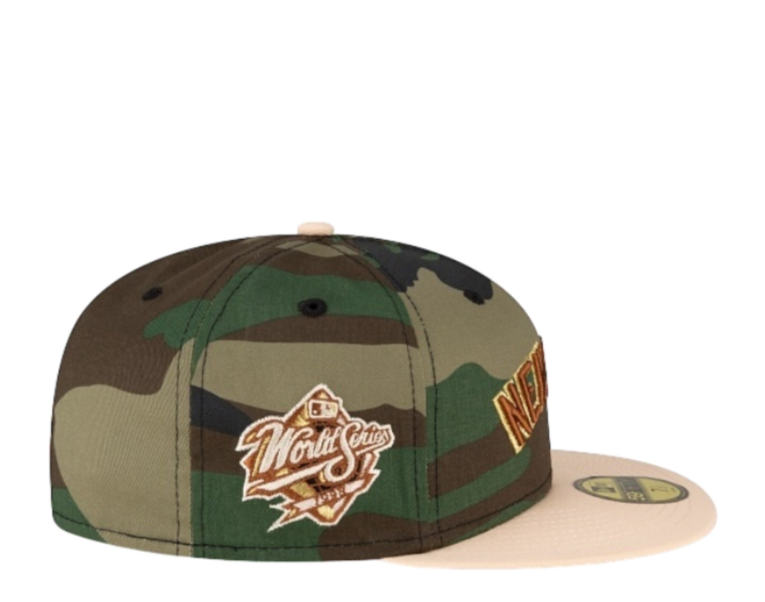 New Era 59Fifty MLB New York Yankees Woodland Camo 1998 World Series Fitted Hat