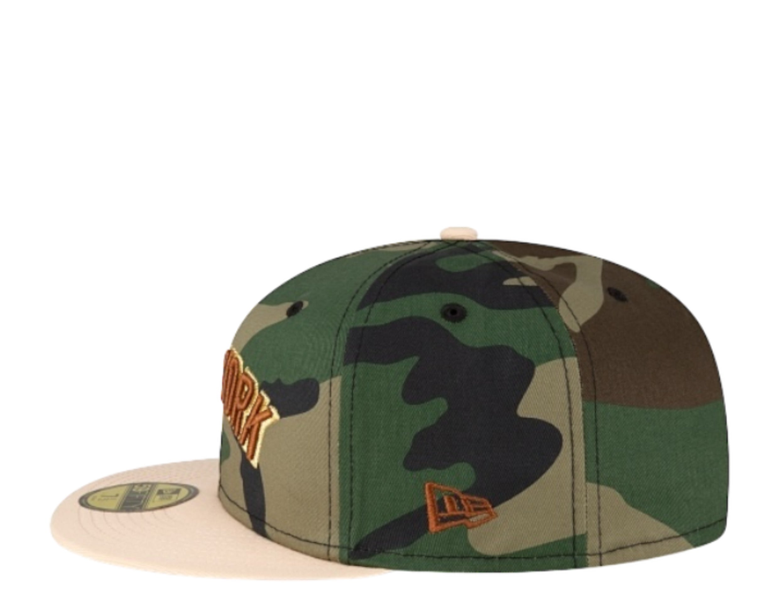 New Era 59Fifty MLB New York Yankees Woodland Camo 1998 World Series Fitted Hat