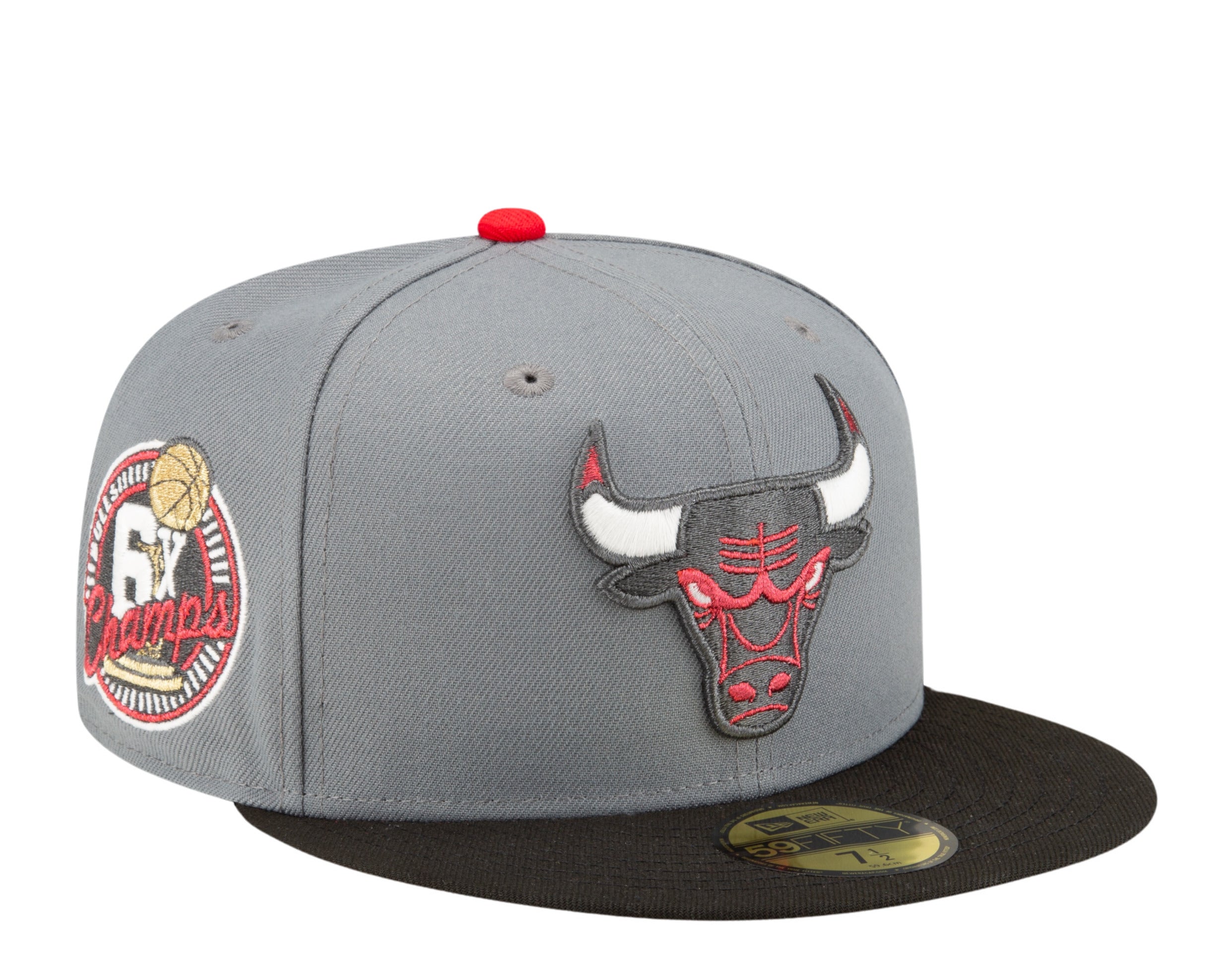 New Era 59Fifty NBA Chicago Bulls Championship 2-Tone GLOW Fitted Hat