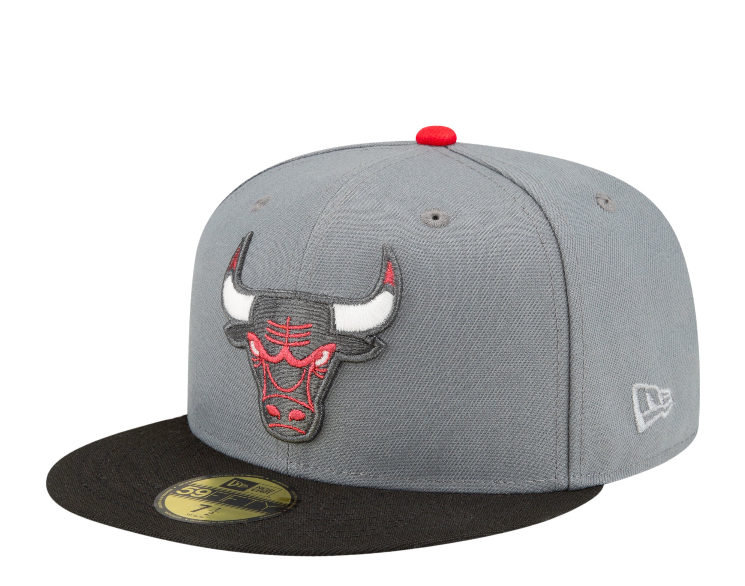 New Era 59Fifty NBA Chicago Bulls Championship 2-Tone GLOW Fitted Hat