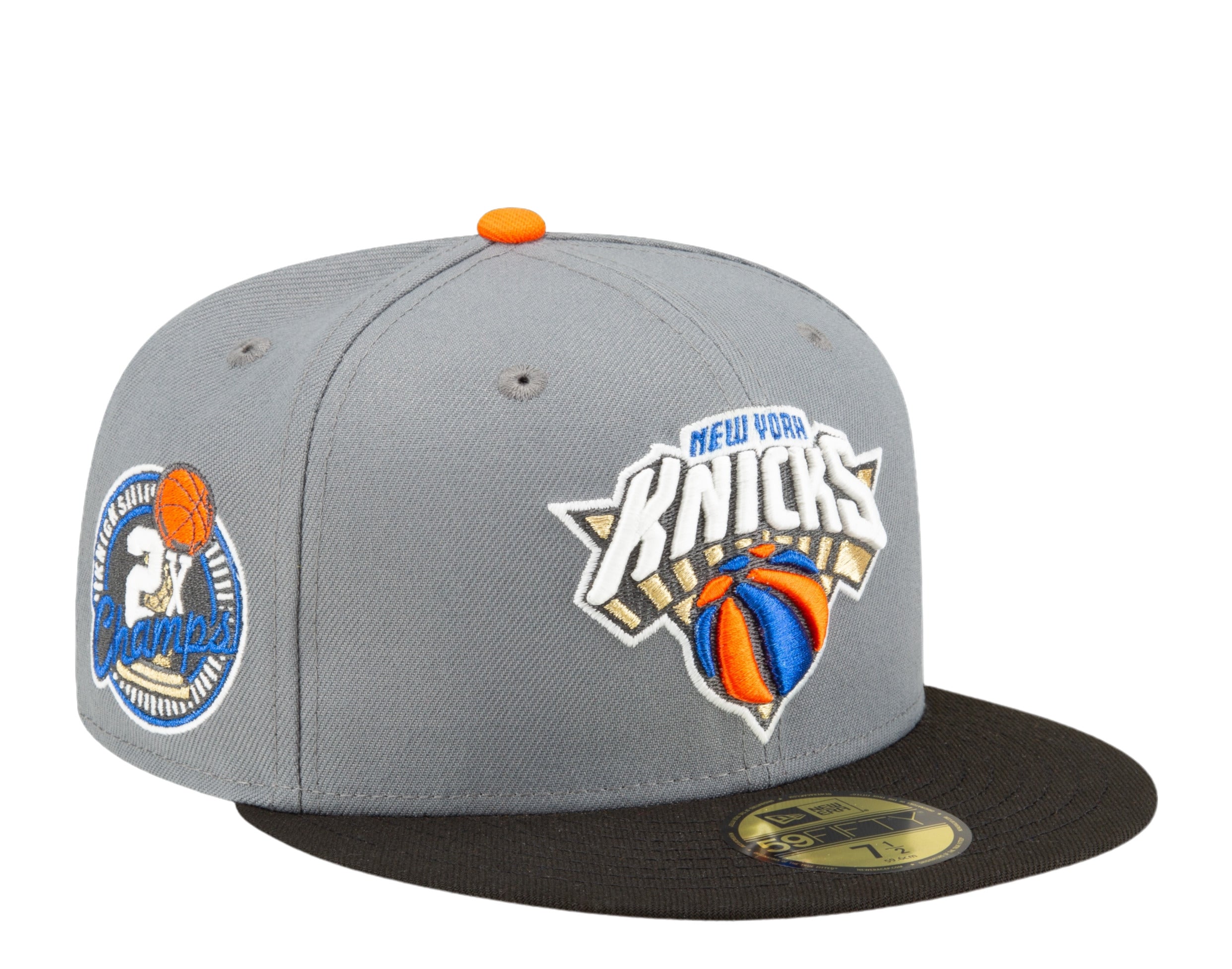 New Era 59Fifty NBA New York Knicks Championship 2-Tone GLOW Fitted Hat