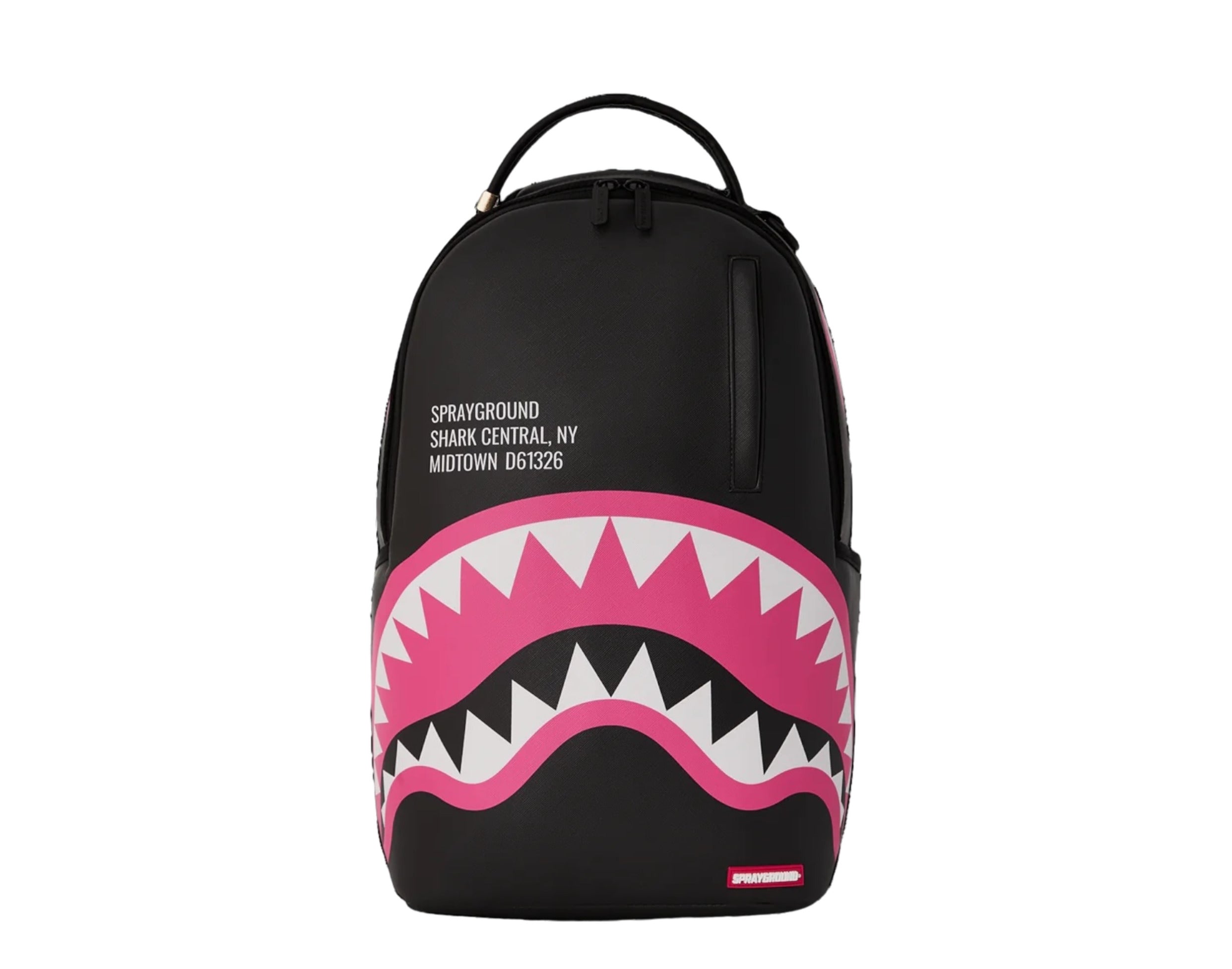 Sprayground Shark Central Pink Sorbet Backpack (DLXSV)