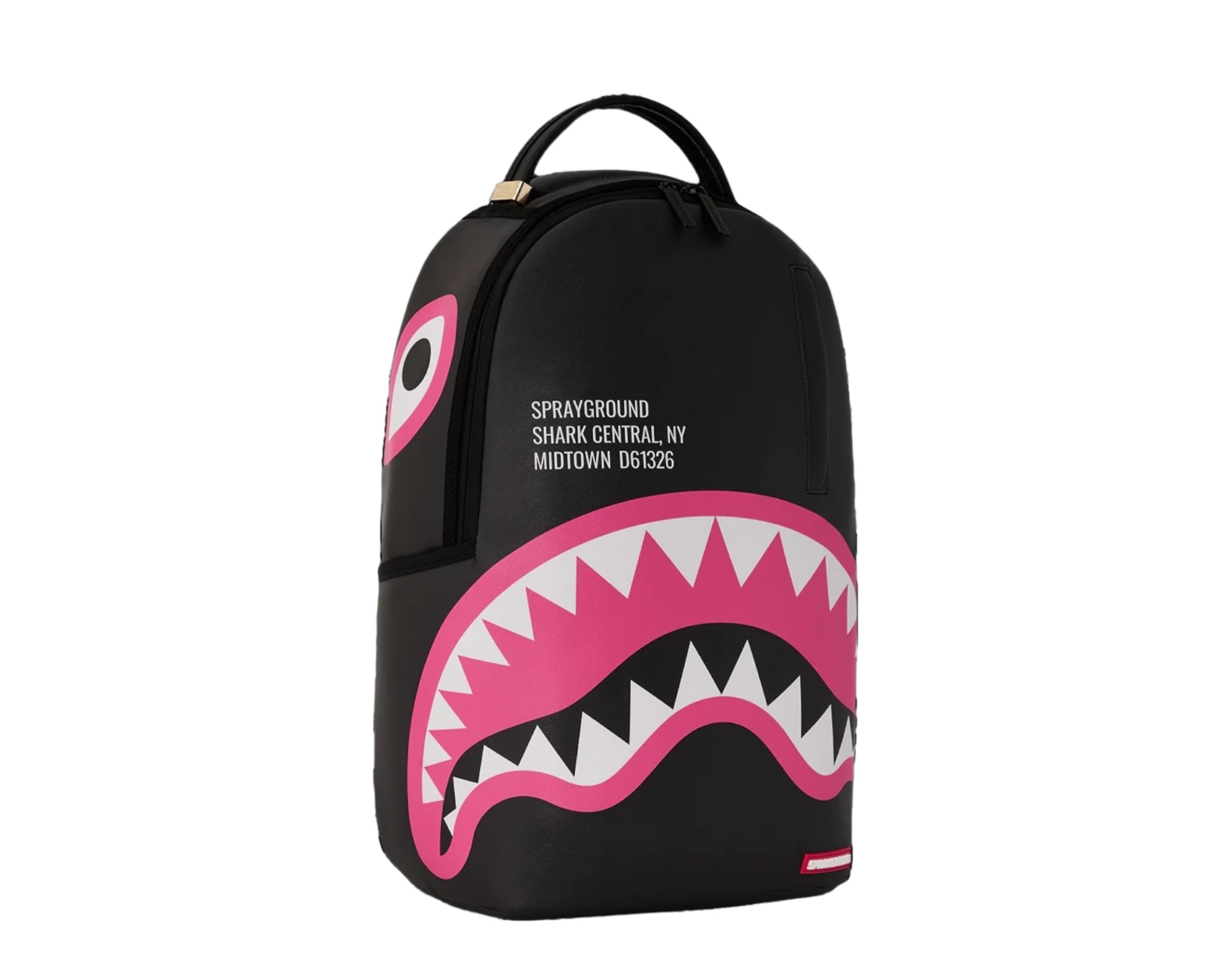 Sprayground Shark Central Pink Sorbet Backpack (DLXSV)