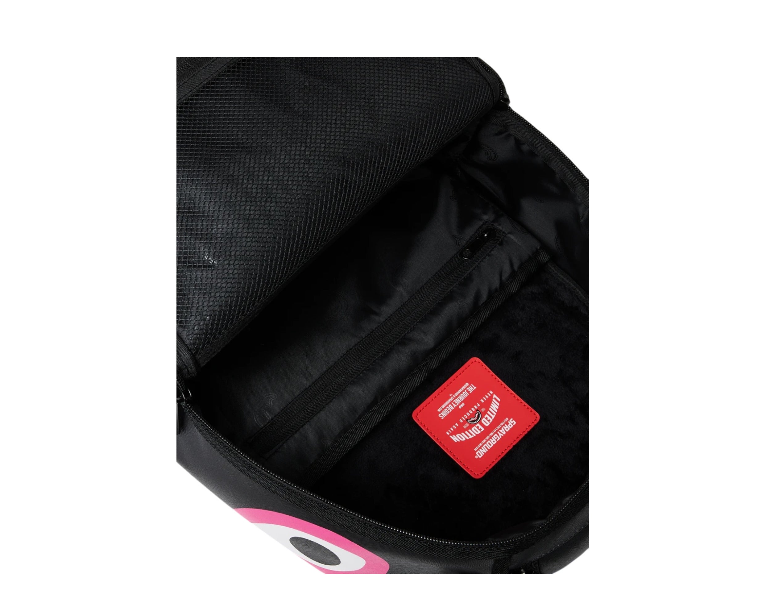 Sprayground Shark Central Pink Sorbet Backpack (DLXSV)