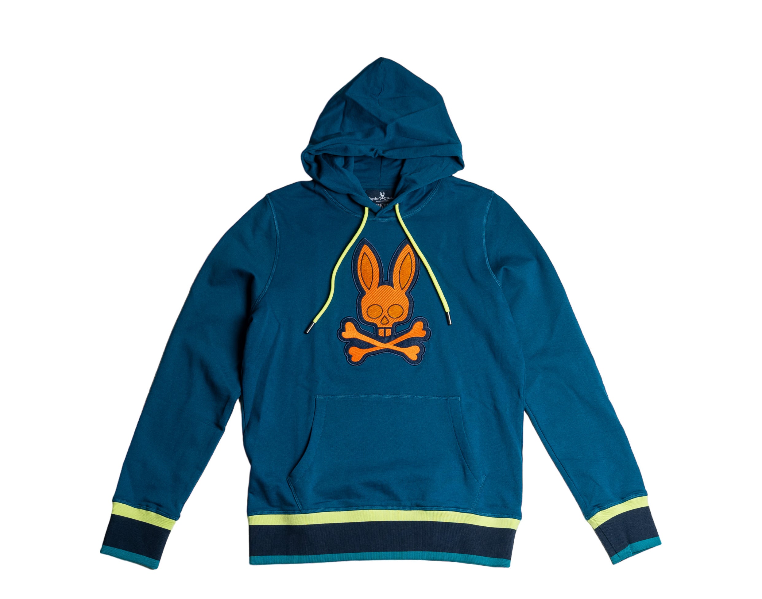 Psycho Bunny Corby Twill Logo P/O Men's Hoodie