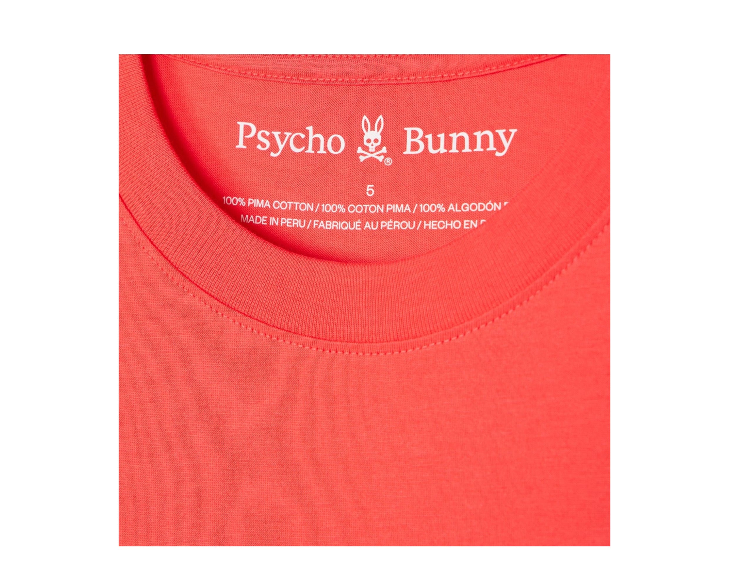 Psycho Bunny Classic Crew Neck Men's Tee Shirt