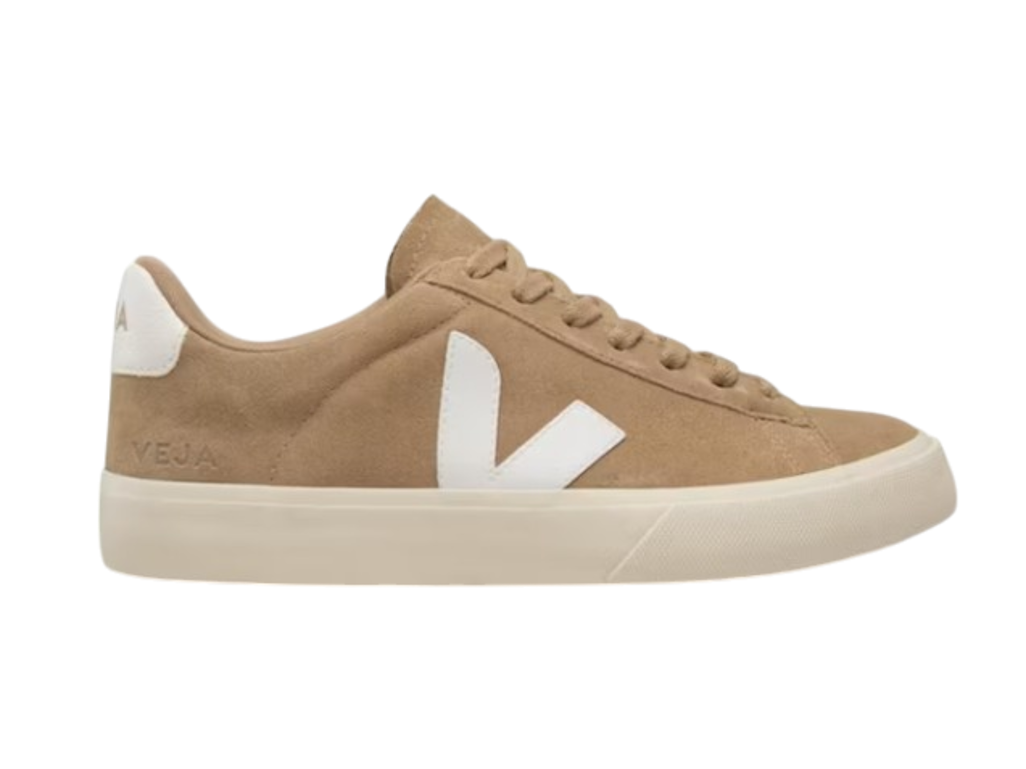 Veja Campo CP0302963B Sneakers Men's Dune White Suede Lace Up Trainer Shoes