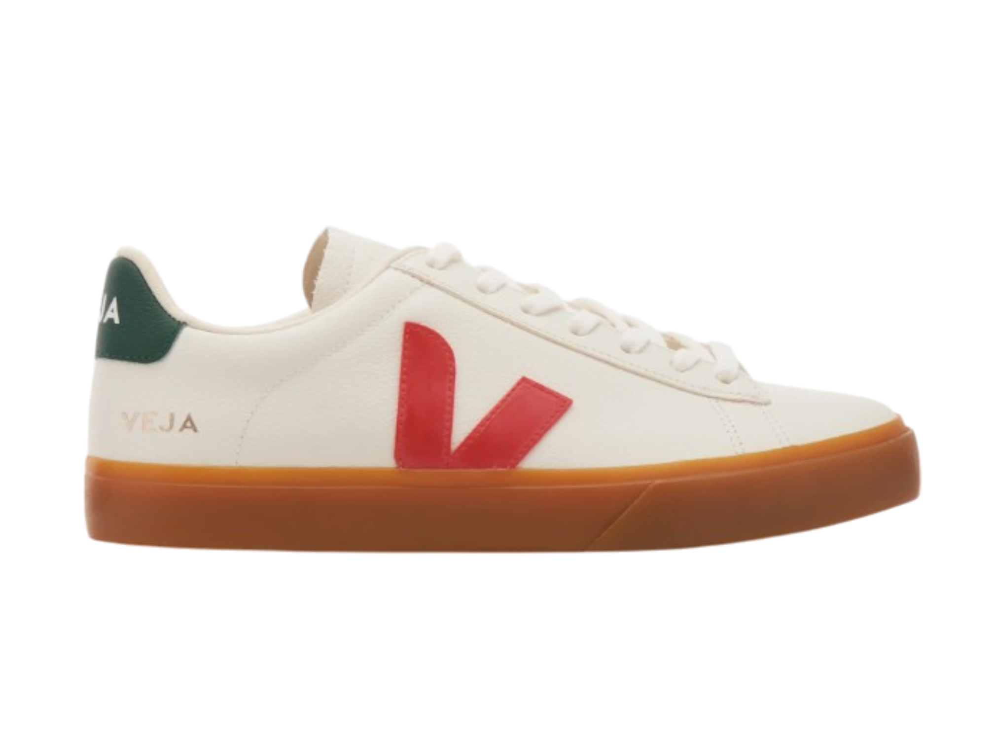 Veja Campo Chromefree CP0503497B Men's White Leather Low Top Comfort Sneakers