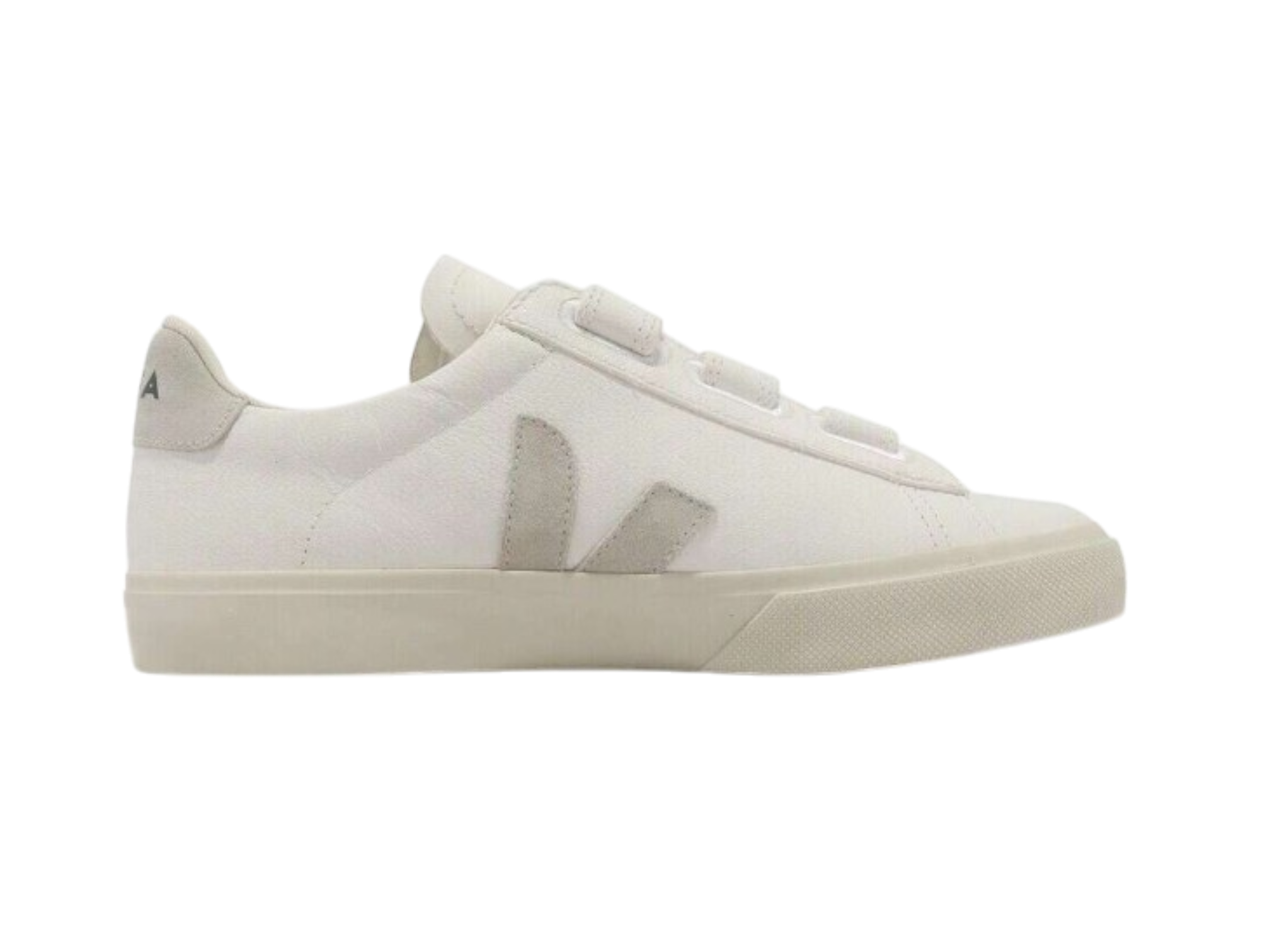 Veja Recife Logo RC0502919B Sneaker Mens Extra White Leather Low Top Skate Shoes