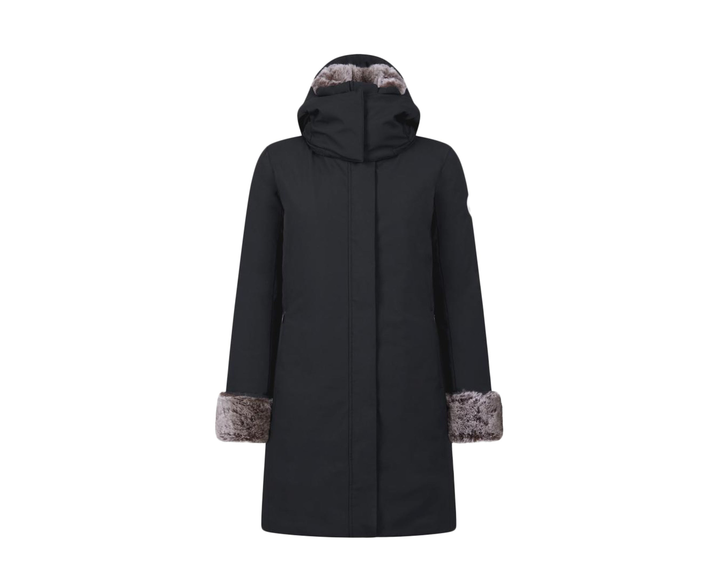 Save The Duck Smeg Hooded Parka with Faux Fur Women's Coat