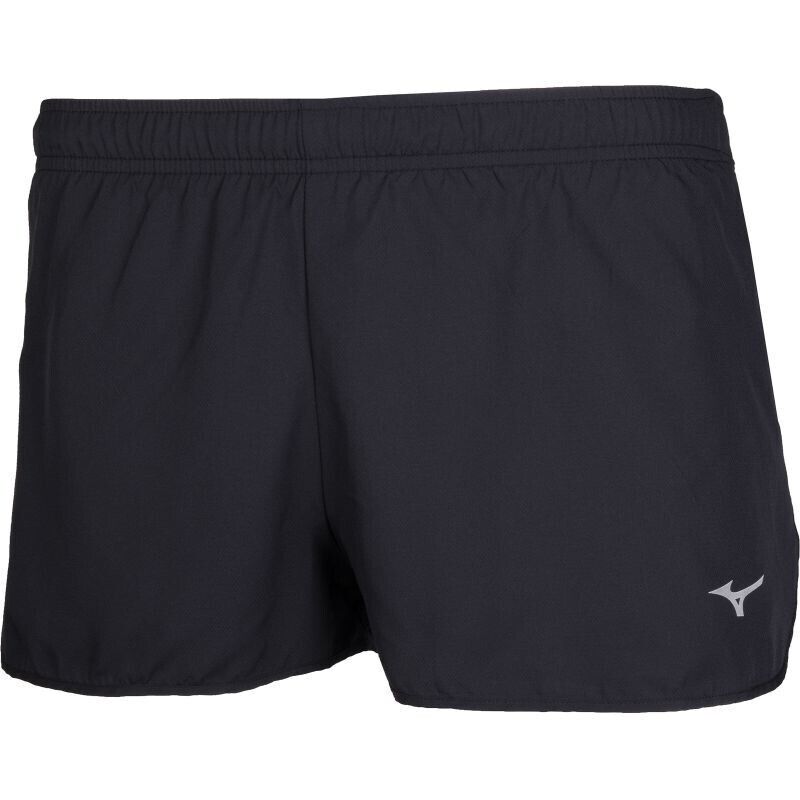 Mizuno Aero Split 1.5" Running Shorts Men's Black Drylite Performance