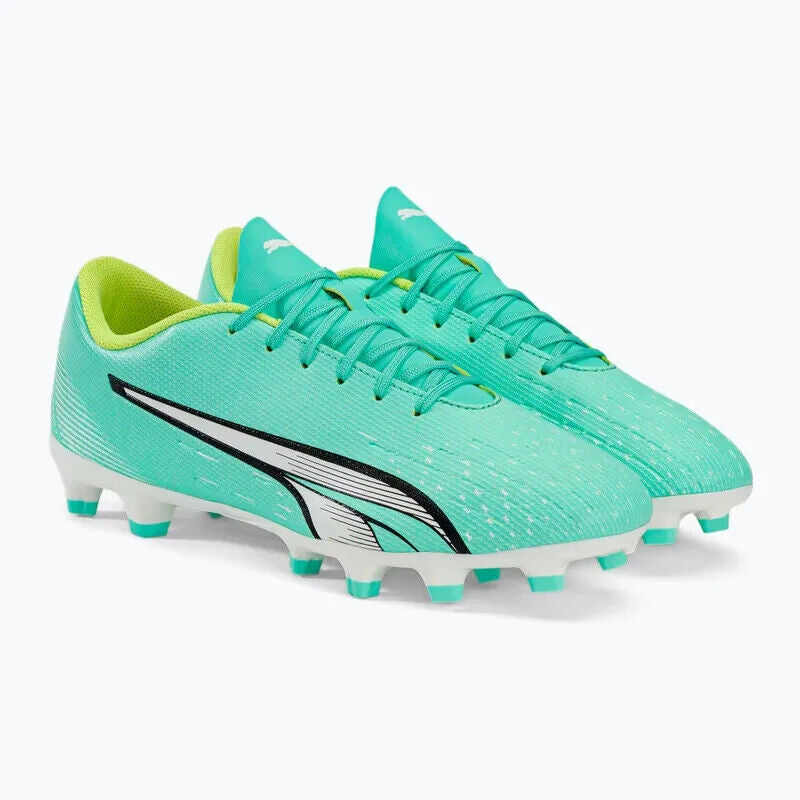 Puma Ultra Play FG/AG 107224-03 Men's Peppermint White Firm Ground Soccer Cleats