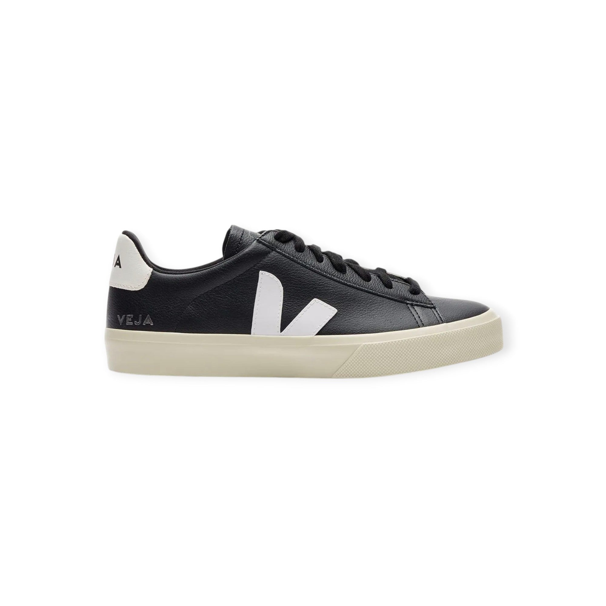 Veja Campo CP0501215B Sneaker Men's Black White Chromefree Leather Trainer Shoes