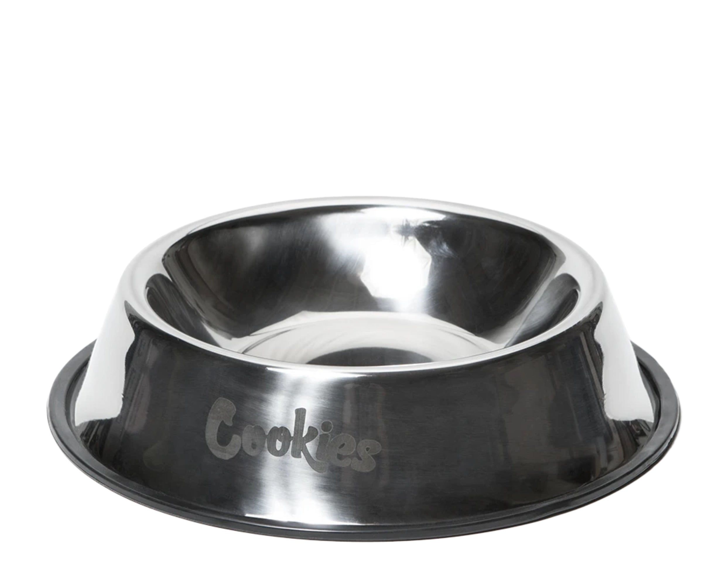 Cookies Original Logo Thin Mint Silver Dog Bowl