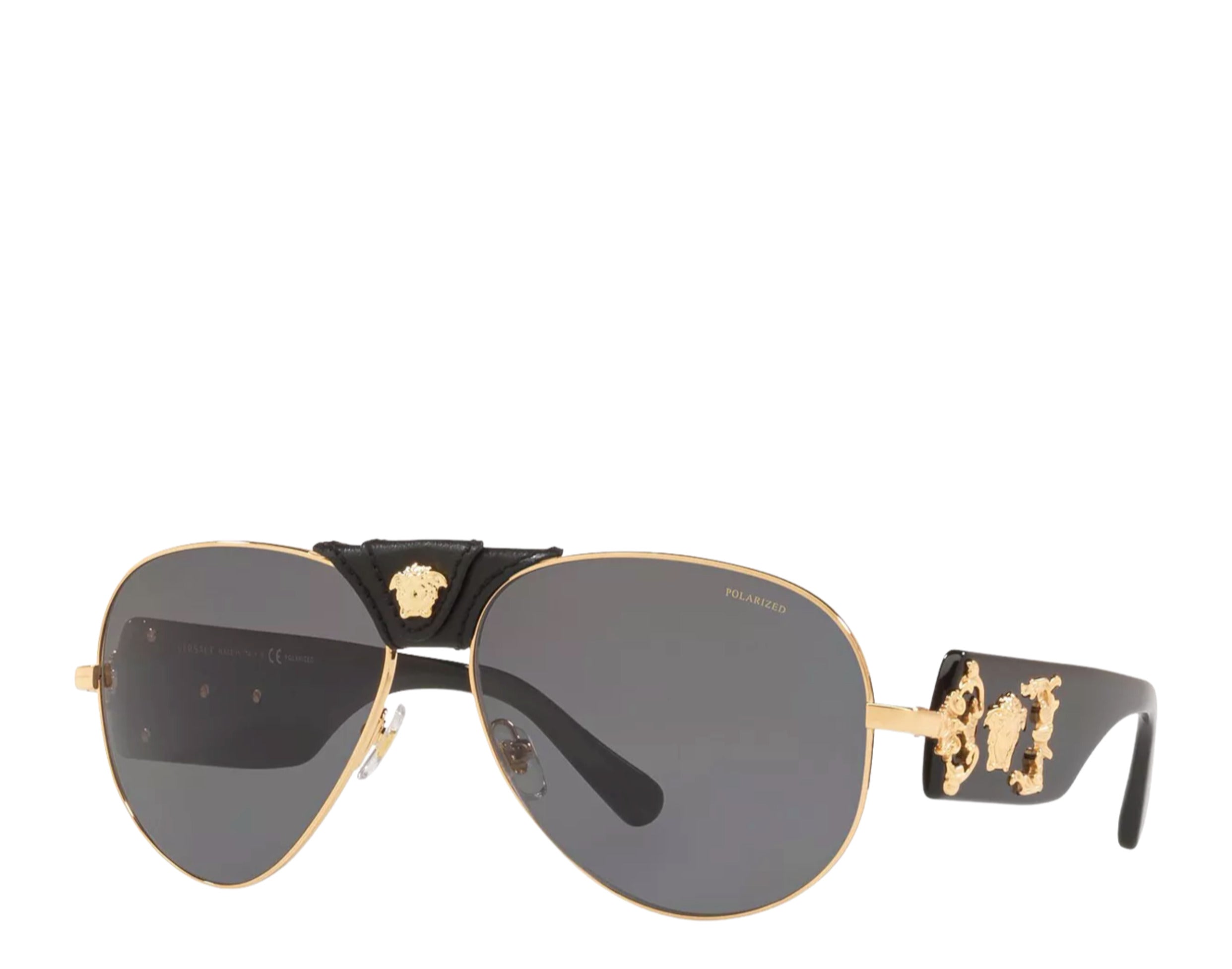 Versace Baroque Polarized Sunglasses VE2150Q