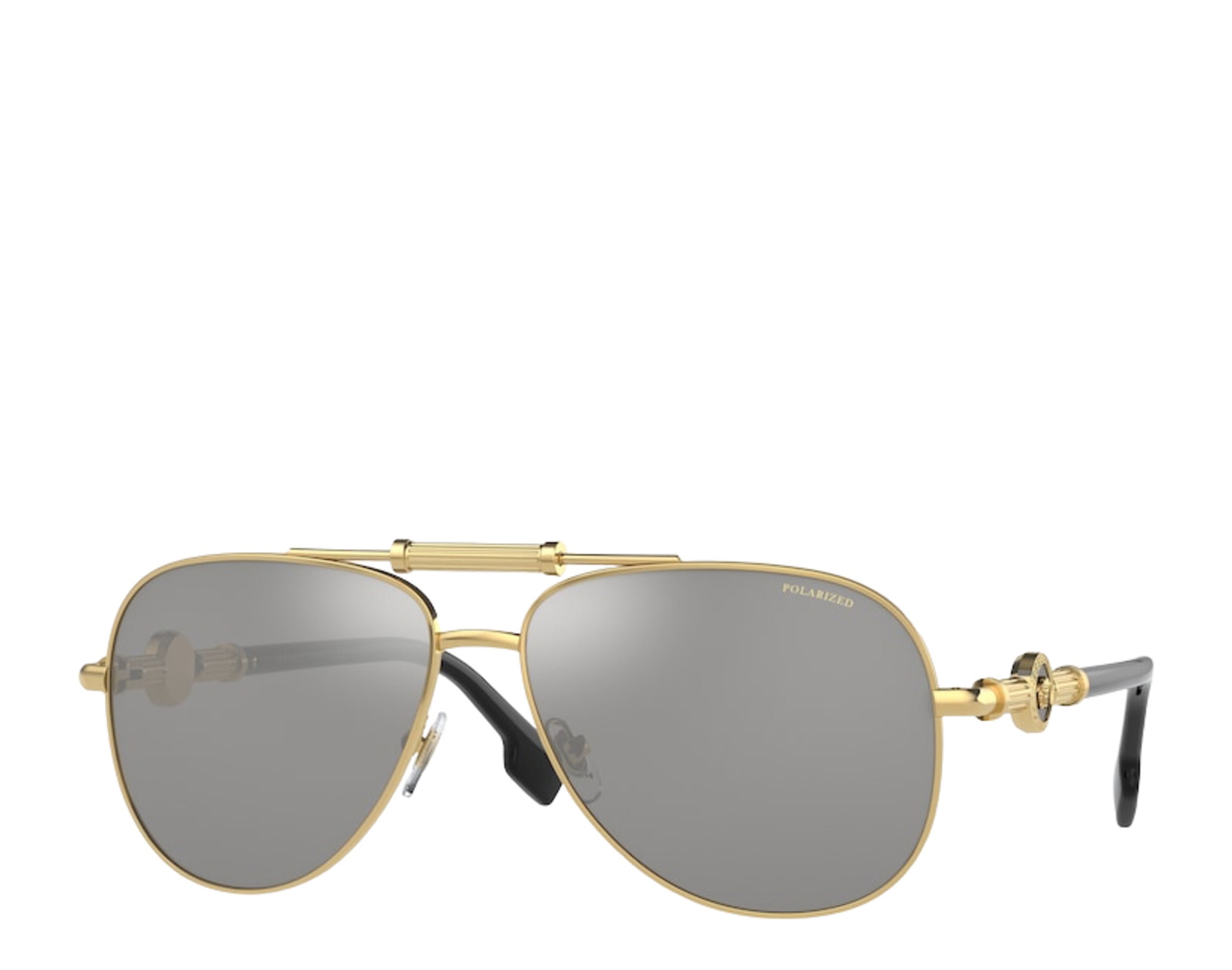 Versace Medusa Pilot Polarized Sunglasses VE2236