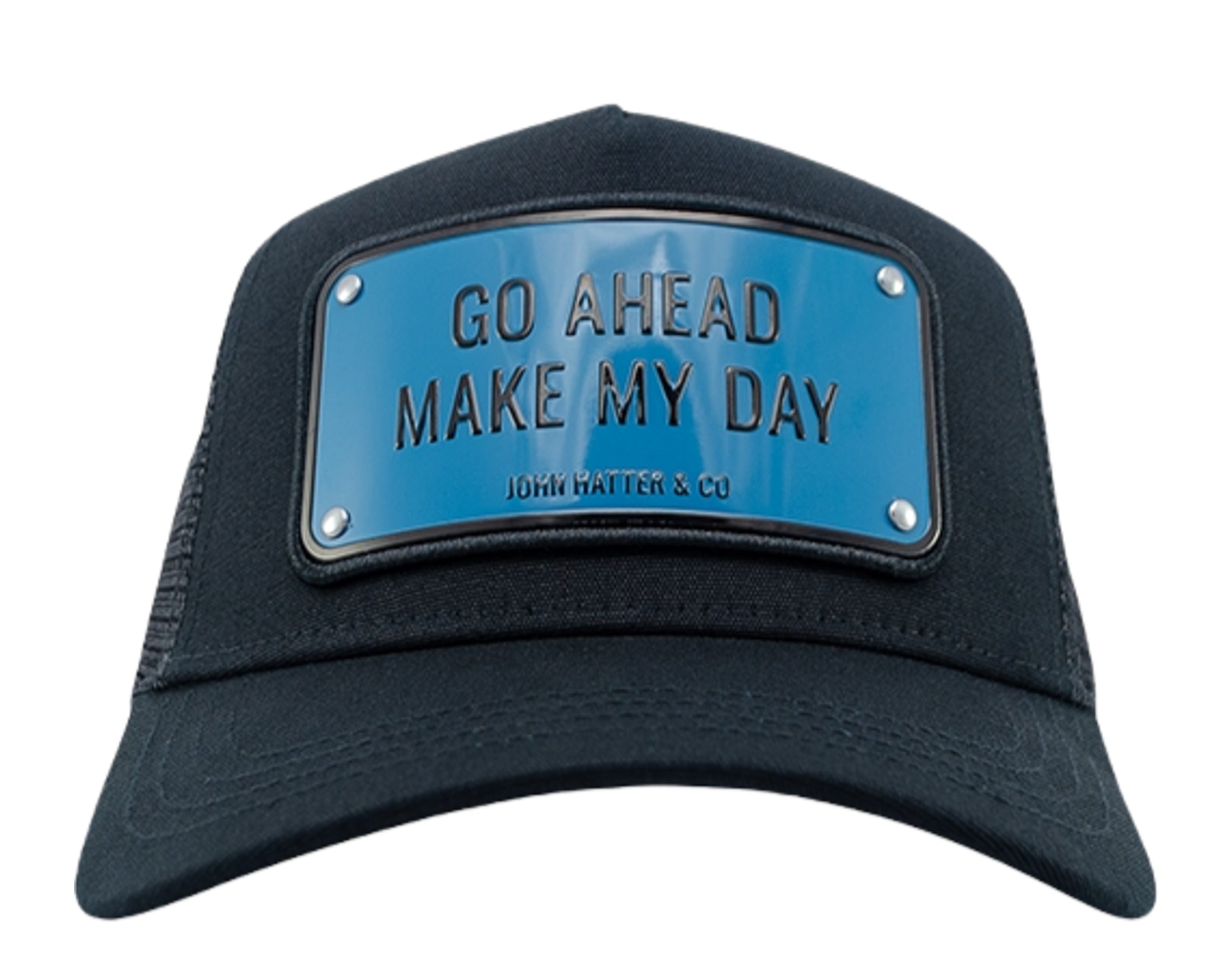 John Hatter & Co Go Ahead Make My Day Trucker Hat