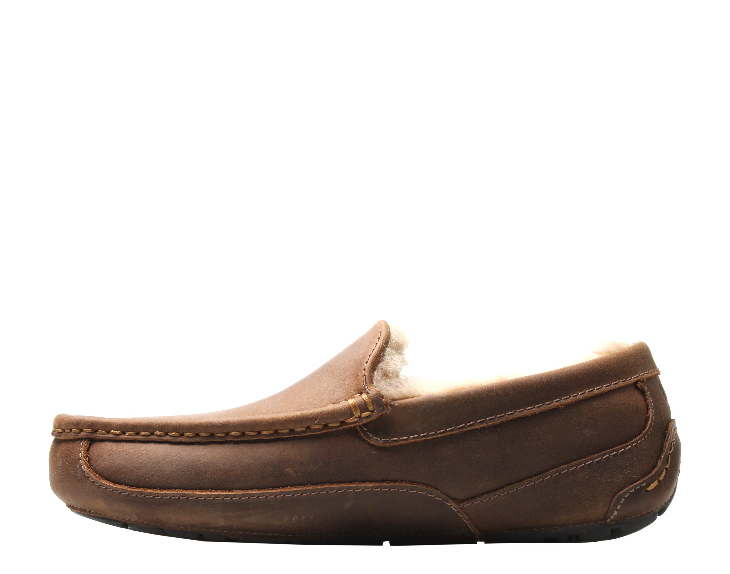 UGG Australia Ascot Leather Moccasin Men's Slippers