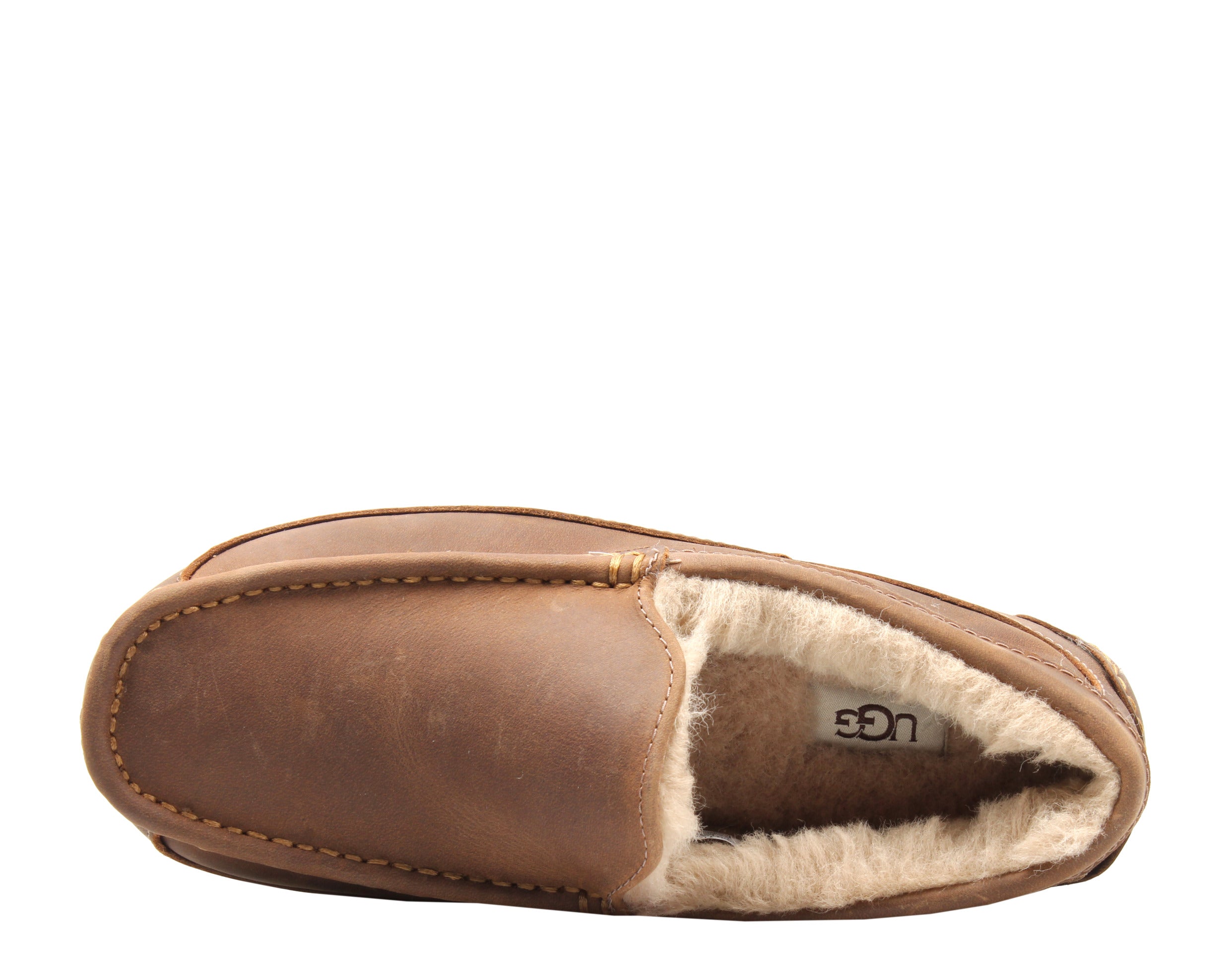 UGG Australia Ascot Leather Moccasin Men's Slippers