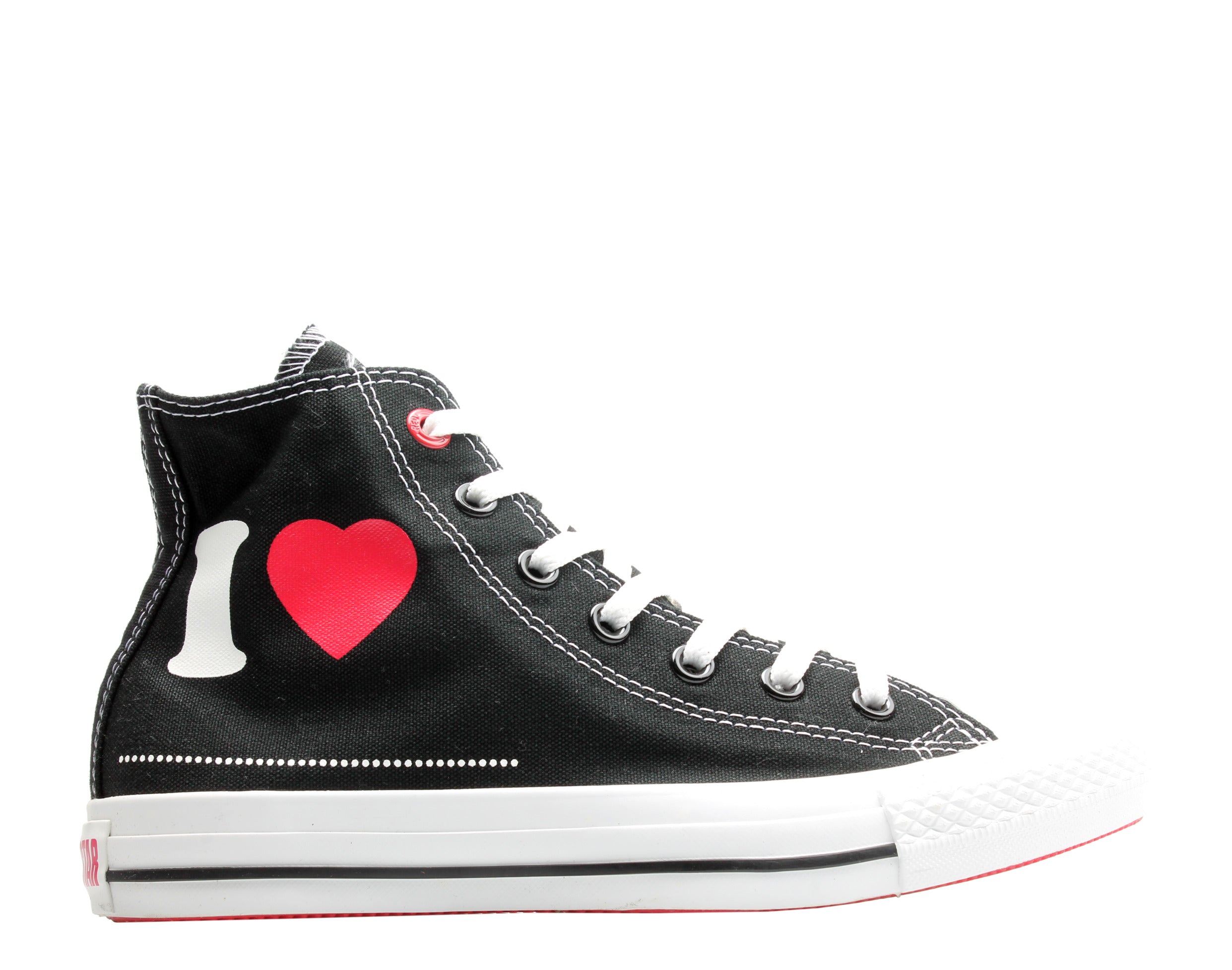 Converse Red Chuck Taylor All Star (Product) Red I Love Hi Sneakers