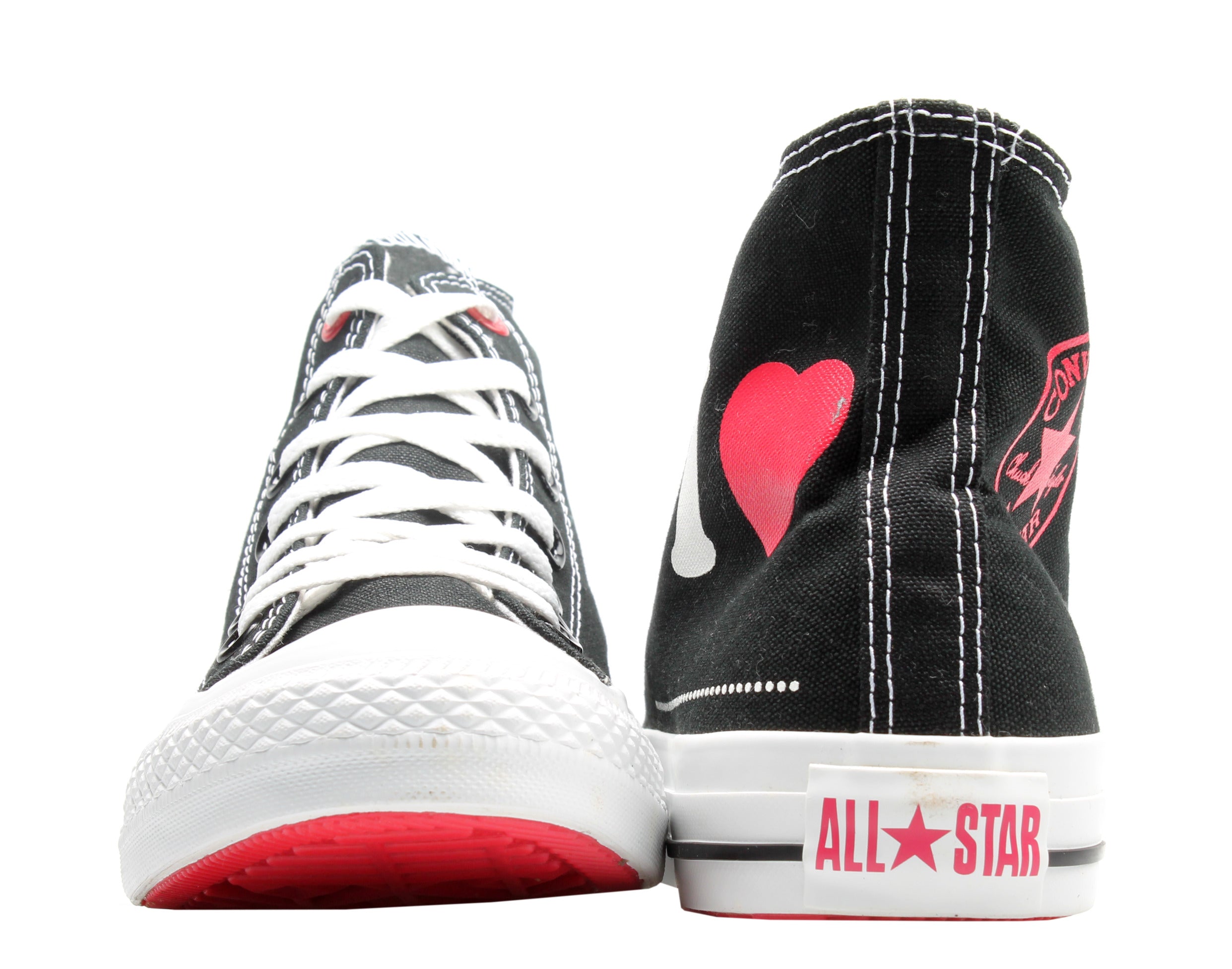 Converse Red Chuck Taylor All Star (Product) Red I Love Hi Sneakers