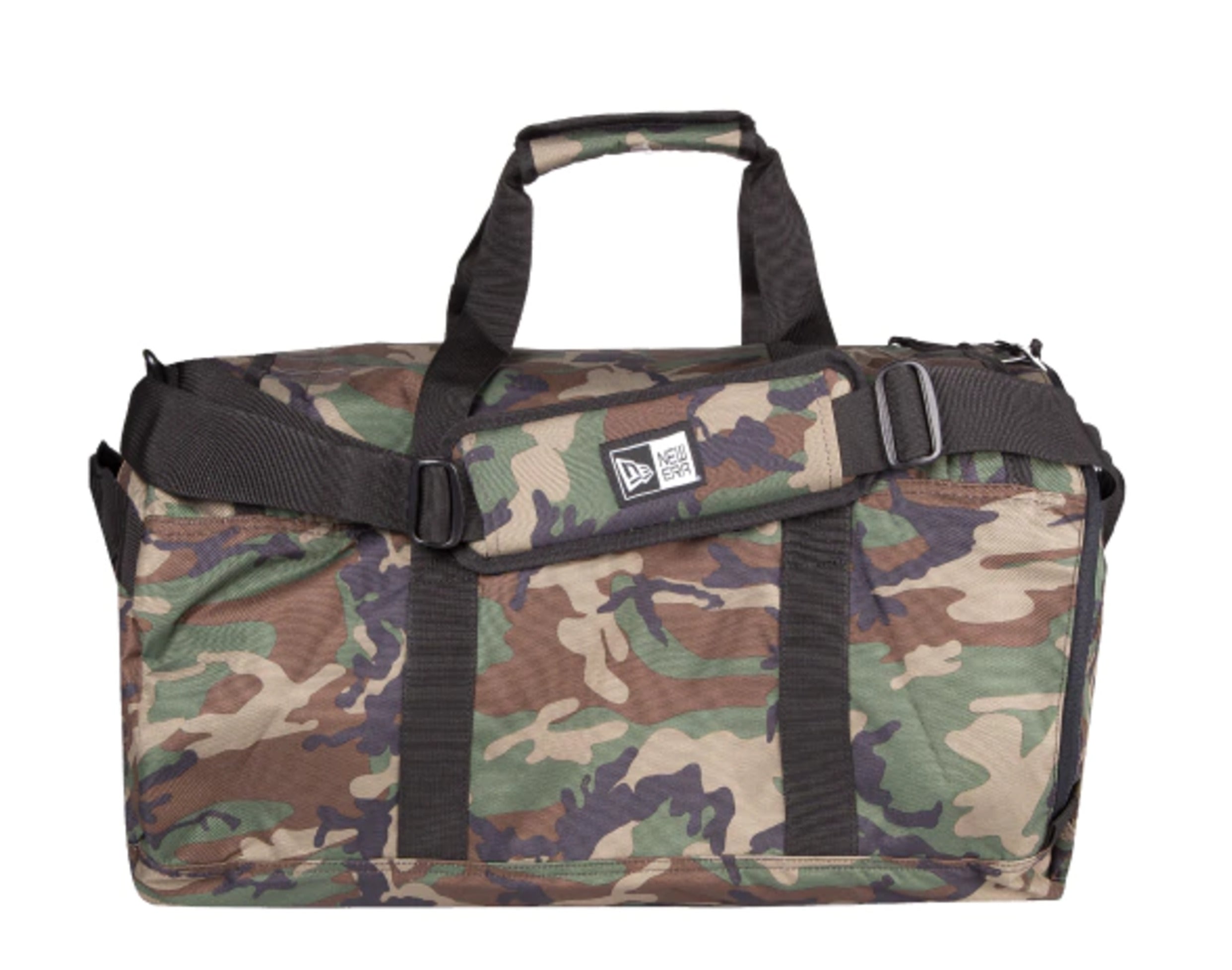 New Era Woodland Camo Small Duffle Bag