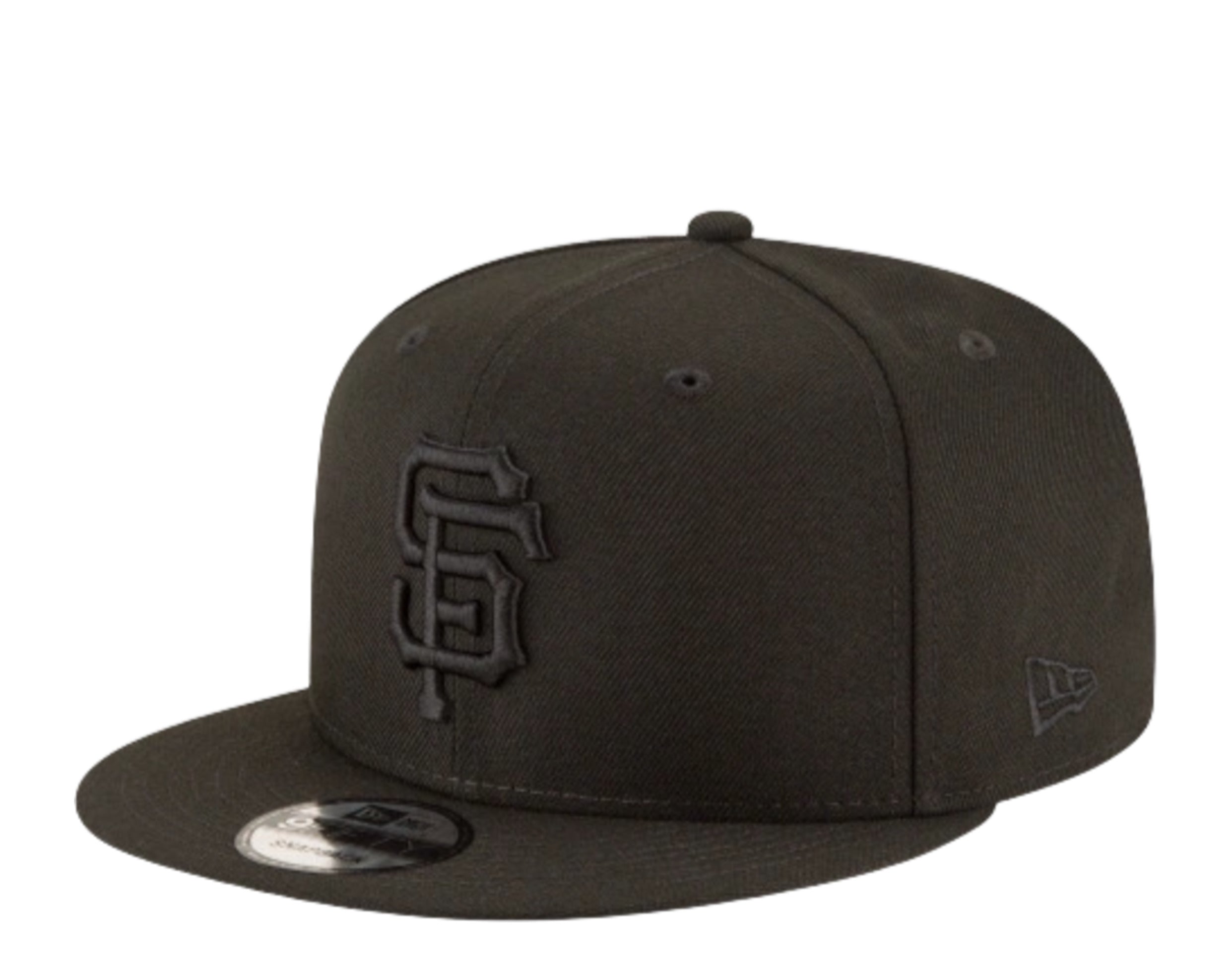 New Era 9Fifty MLB San Francisco Giants Blackout Basic Snapback Hat