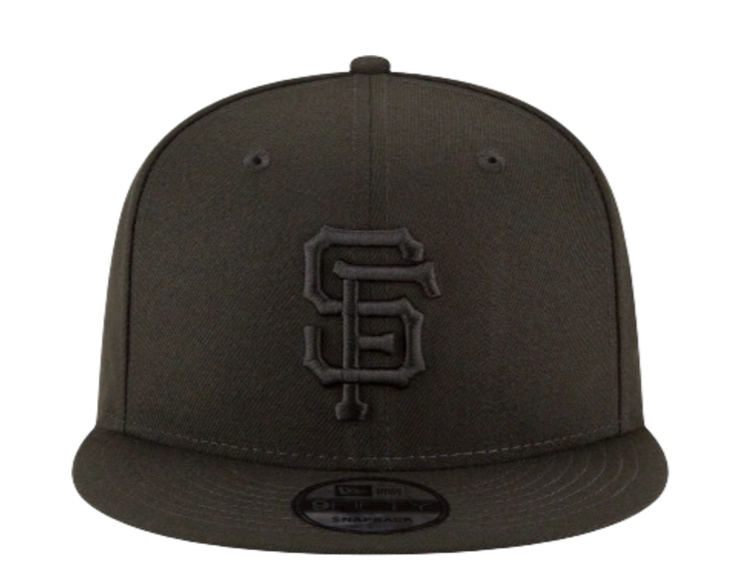 New Era 9Fifty MLB San Francisco Giants Blackout Basic Snapback Hat