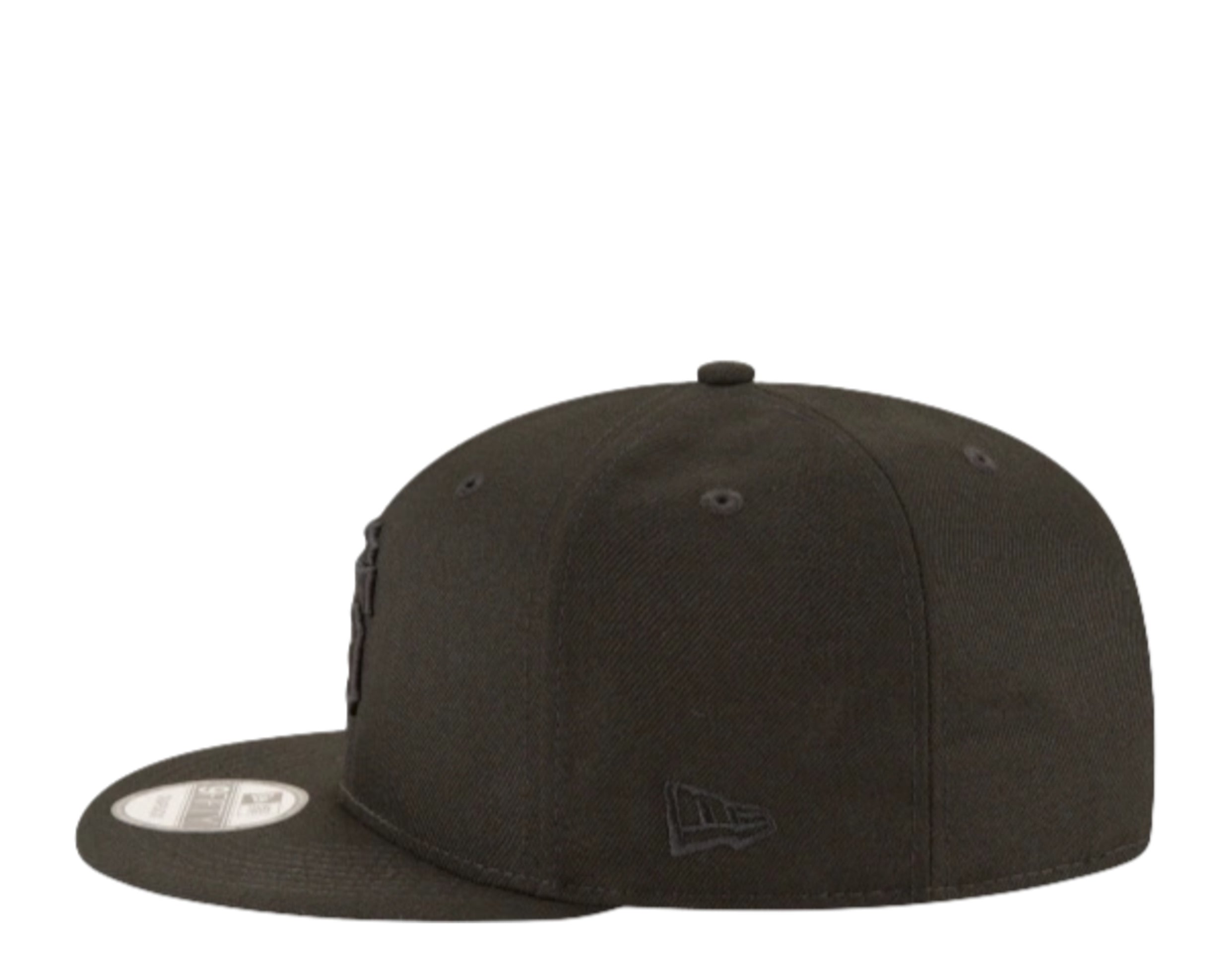 New Era 9Fifty MLB San Francisco Giants Blackout Basic Snapback Hat