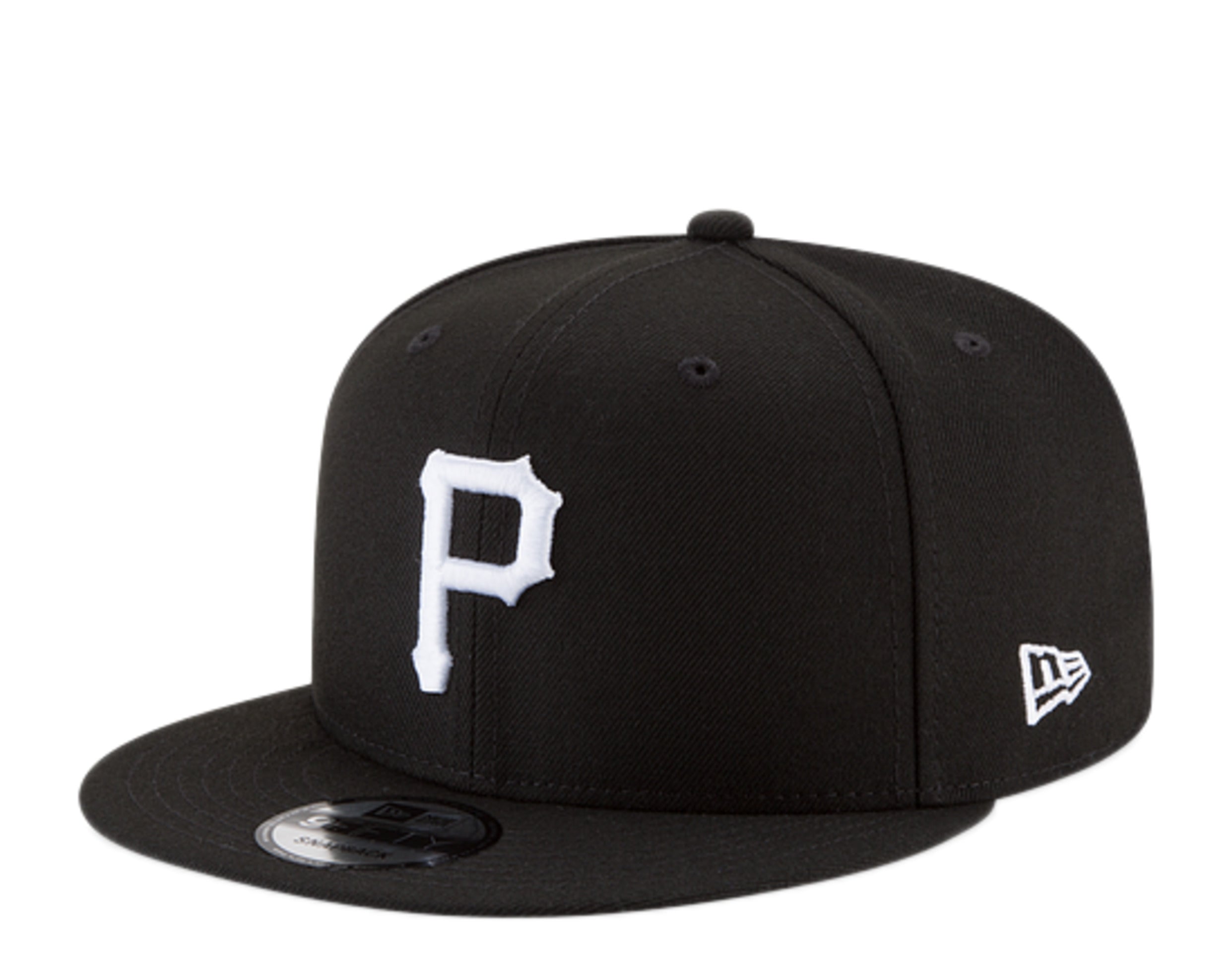 New Era 9Fifty MLB Pittsburgh Pirates Black And White Basic Snapback Hat