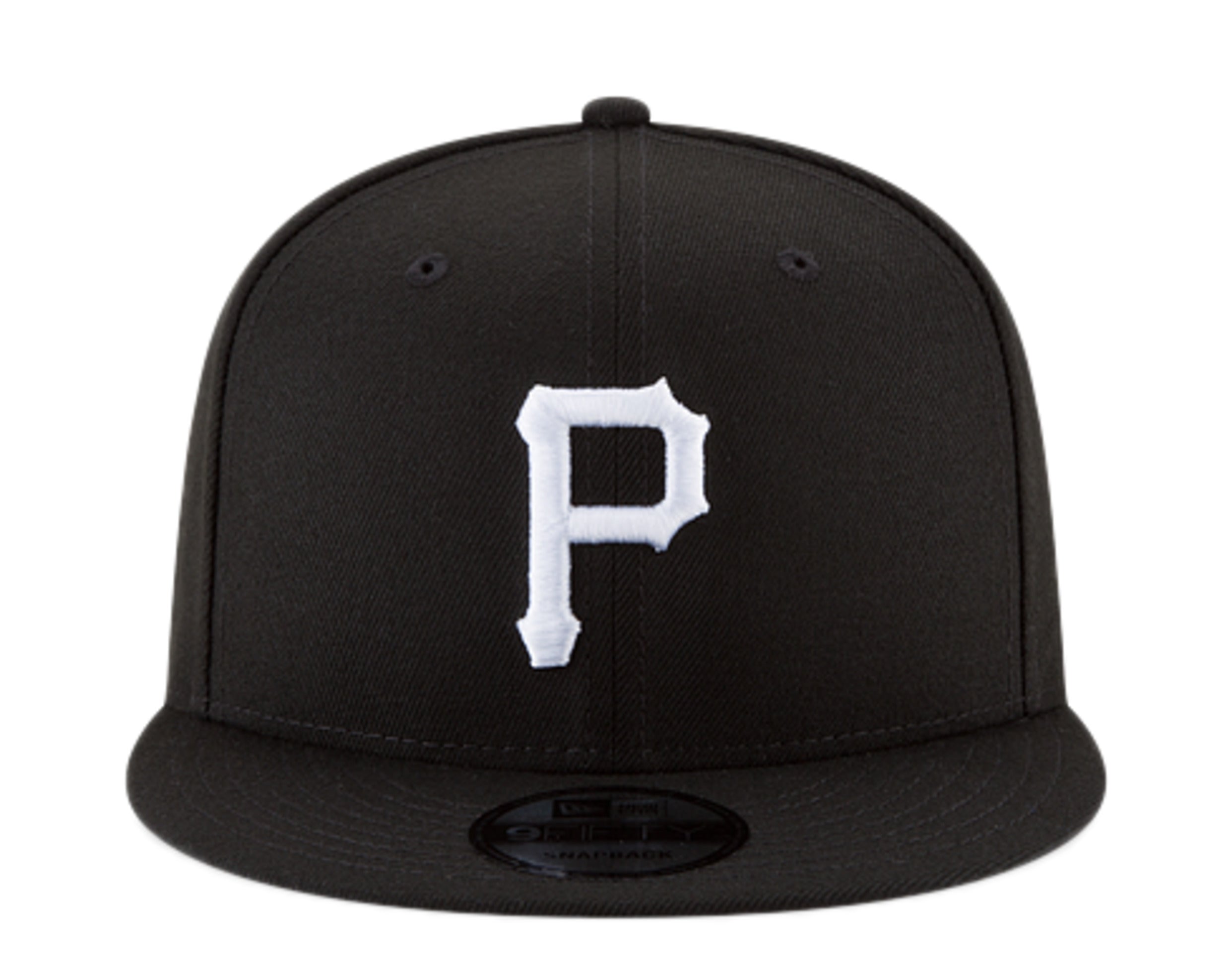 New Era 9Fifty MLB Pittsburgh Pirates Black And White Basic Snapback Hat