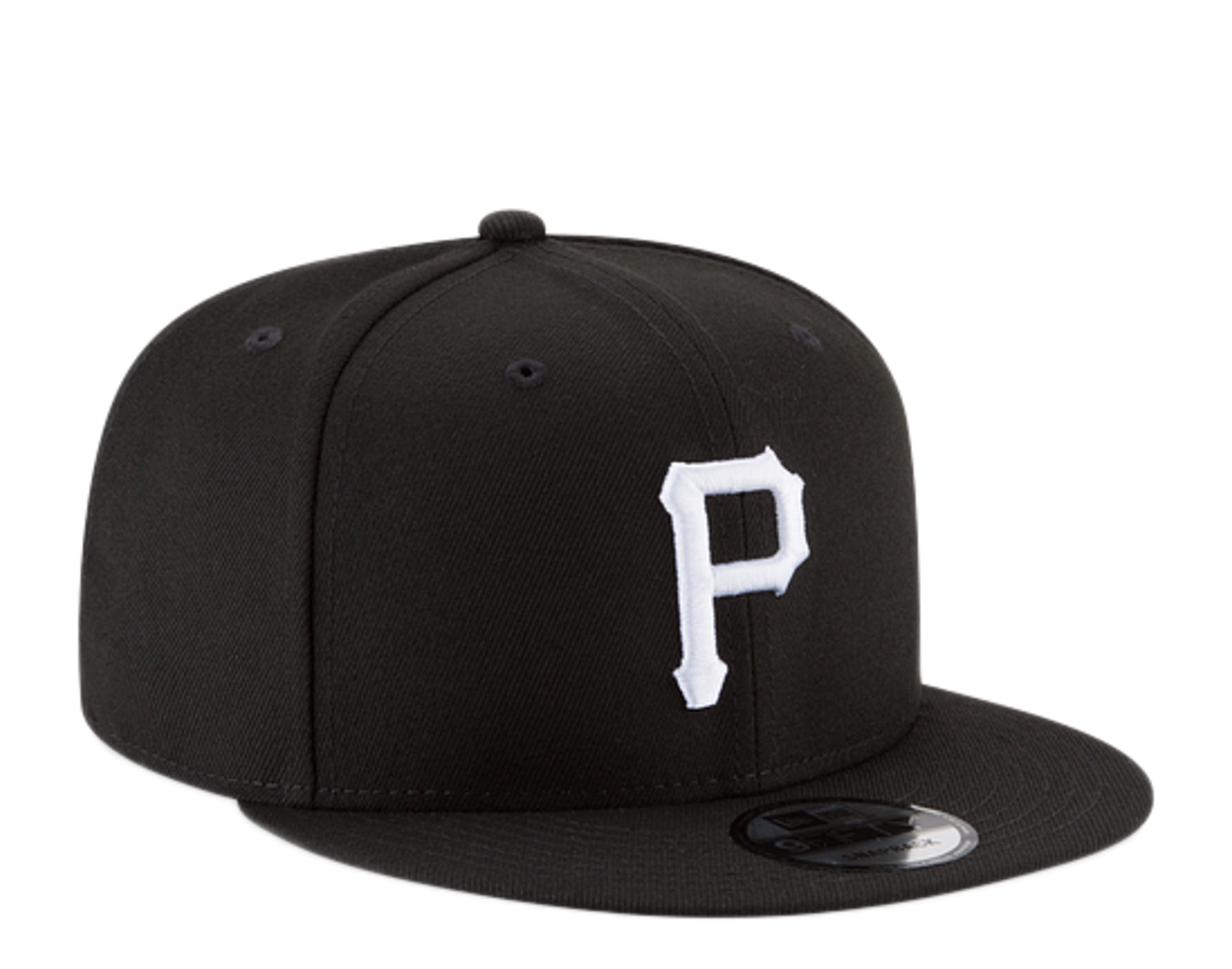 New Era 9Fifty MLB Pittsburgh Pirates Black And White Basic Snapback Hat