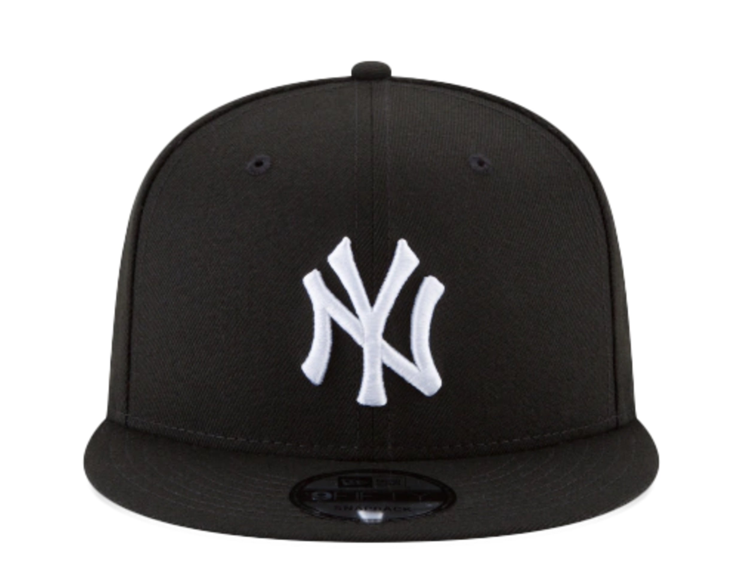 New Era 9Fifty MLB New York Yankees Black And White Basic Snapback Hat