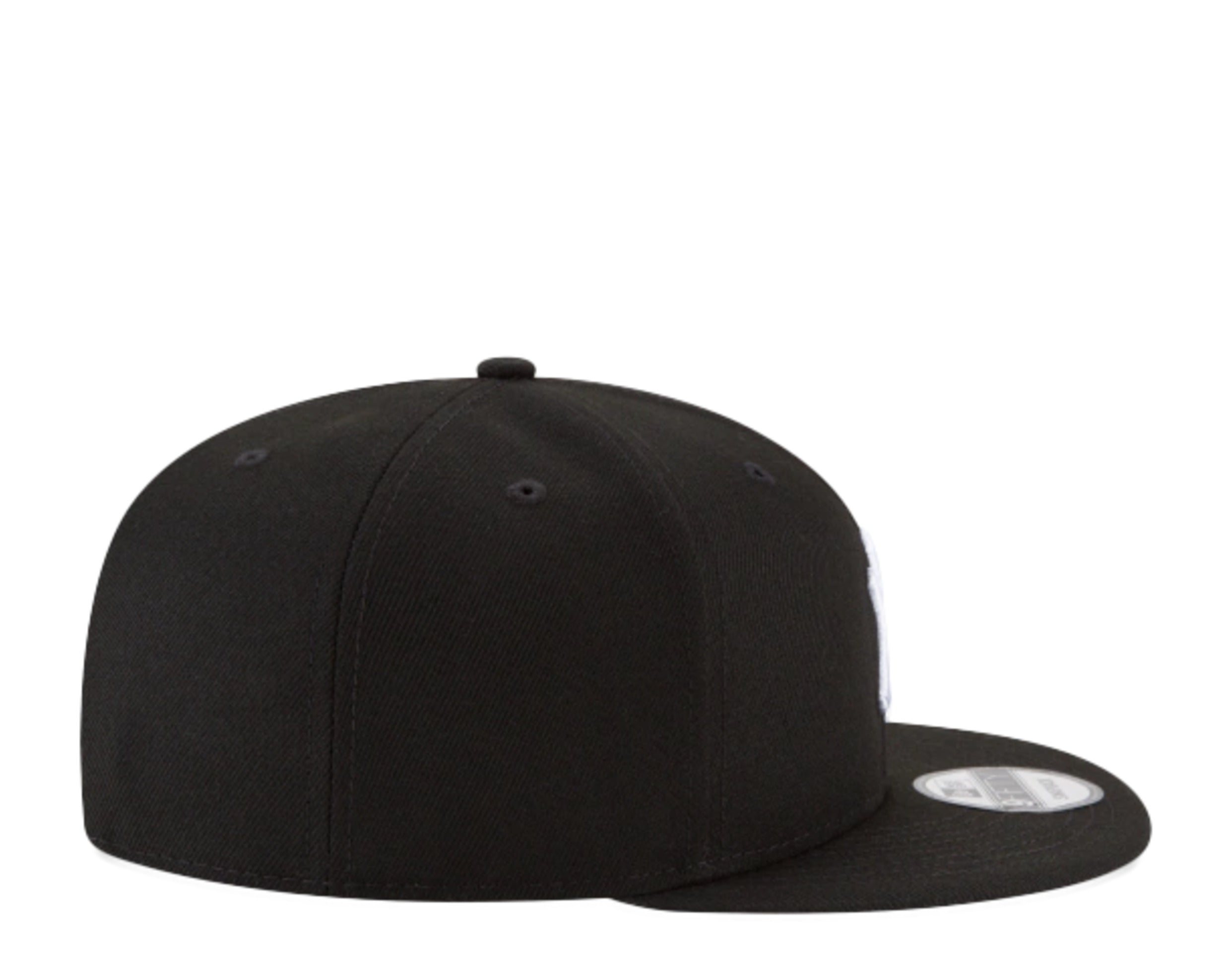 New Era 9Fifty MLB New York Yankees Black And White Basic Snapback Hat