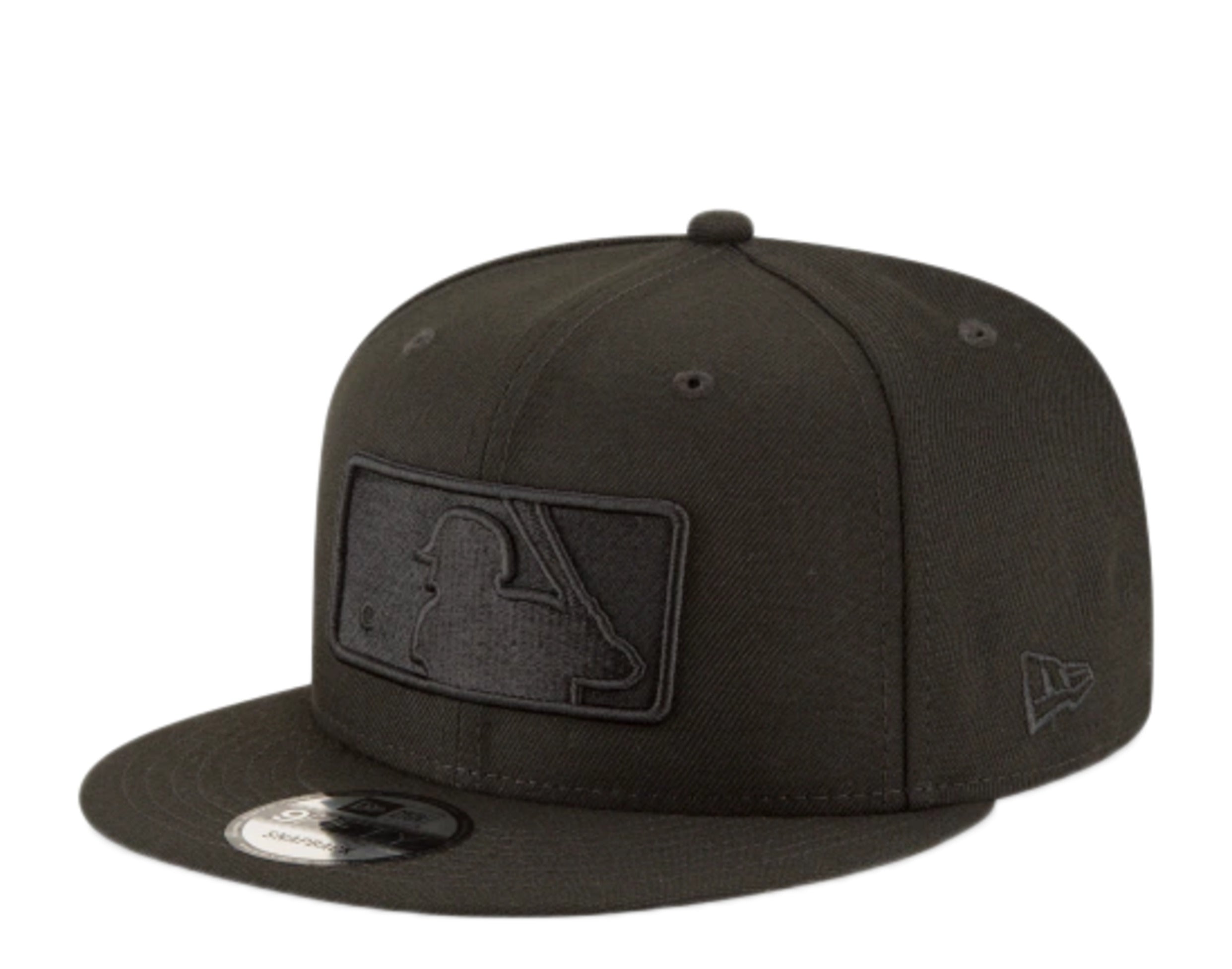 New Era 9Fifty MLB Batterman Logo Blackout Basic Snapback Hat