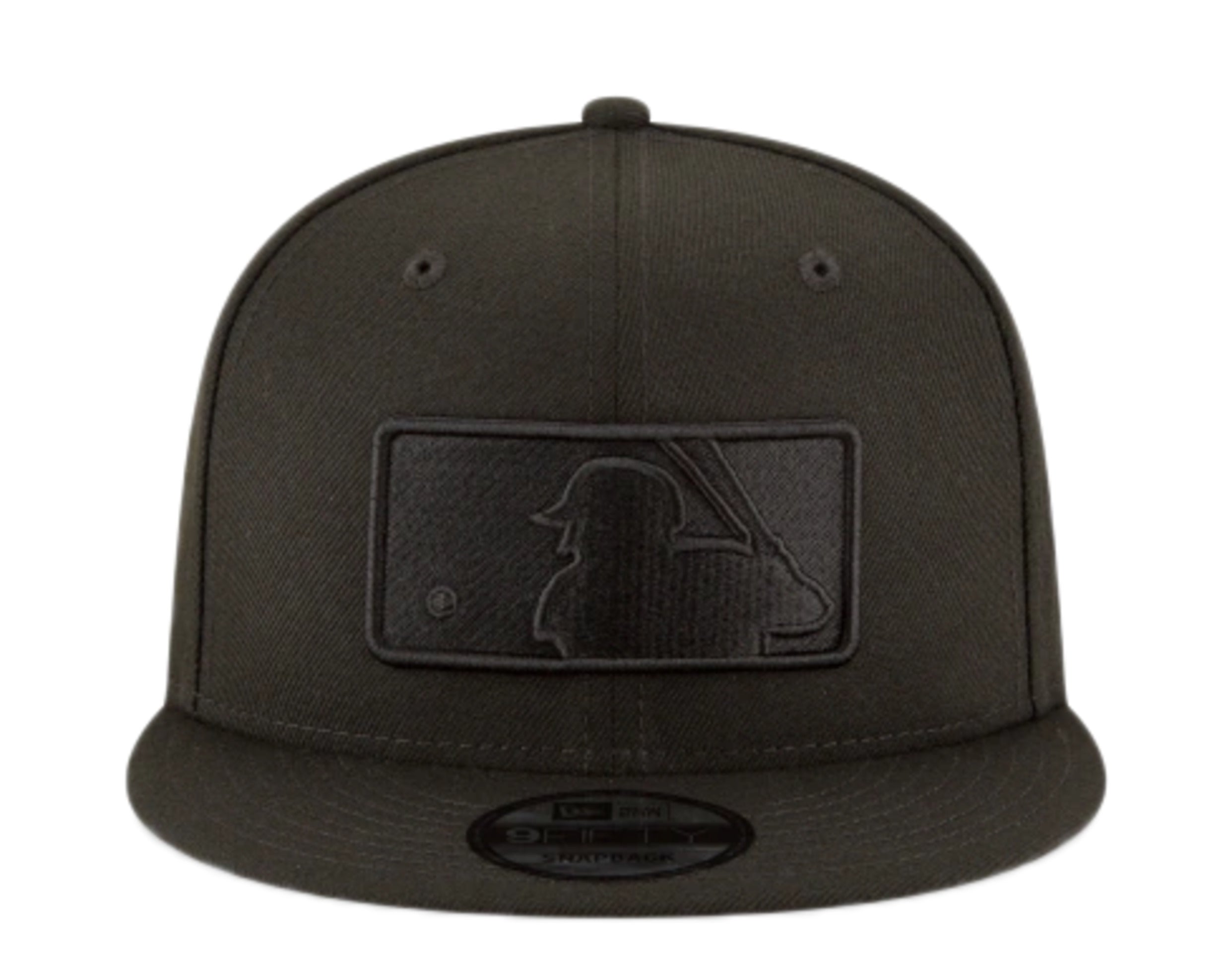 New Era 9Fifty MLB Batterman Logo Blackout Basic Snapback Hat