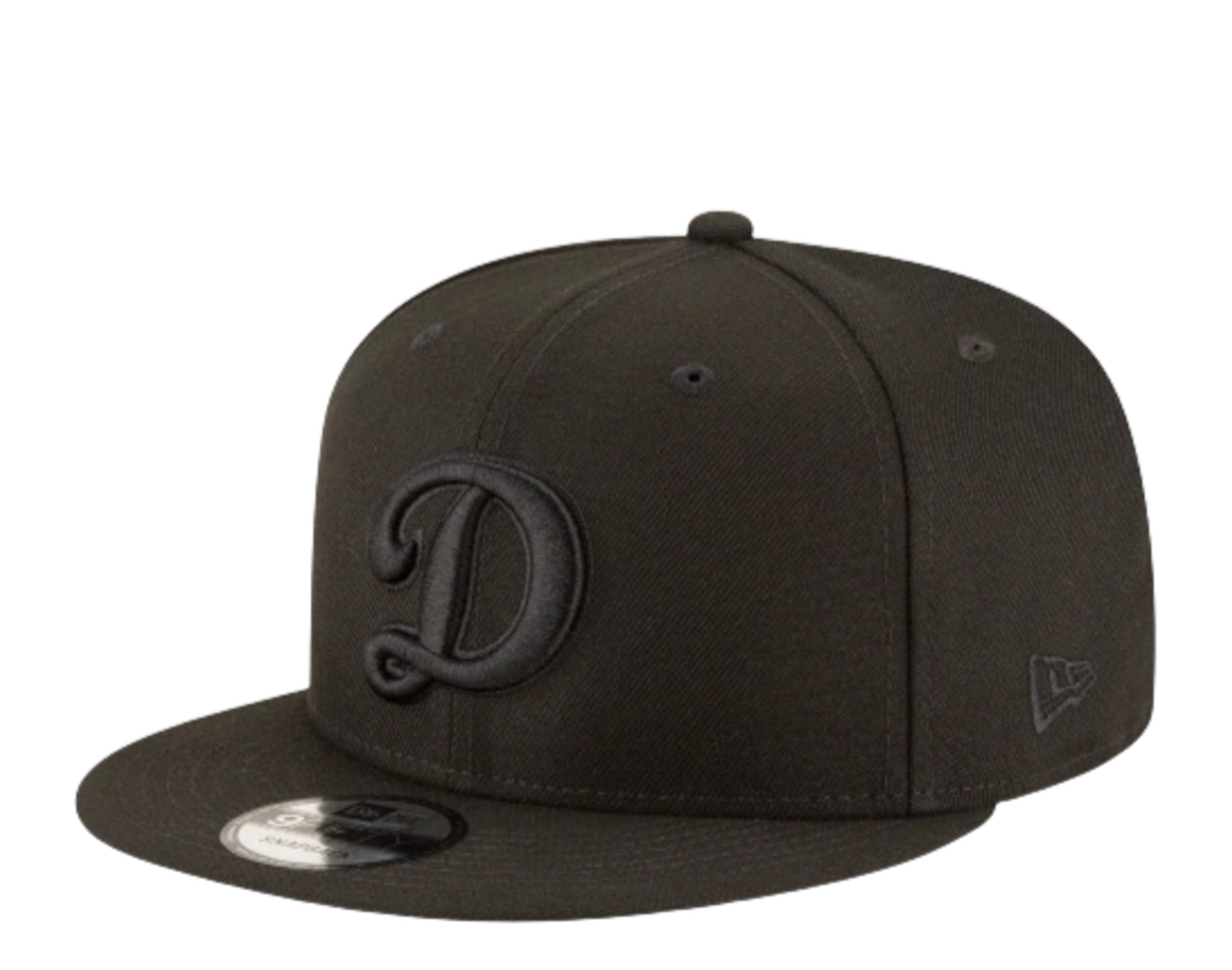 New Era 9Fifty MLB Los Angeles Dodgers Blackout Basic Snapback Hat