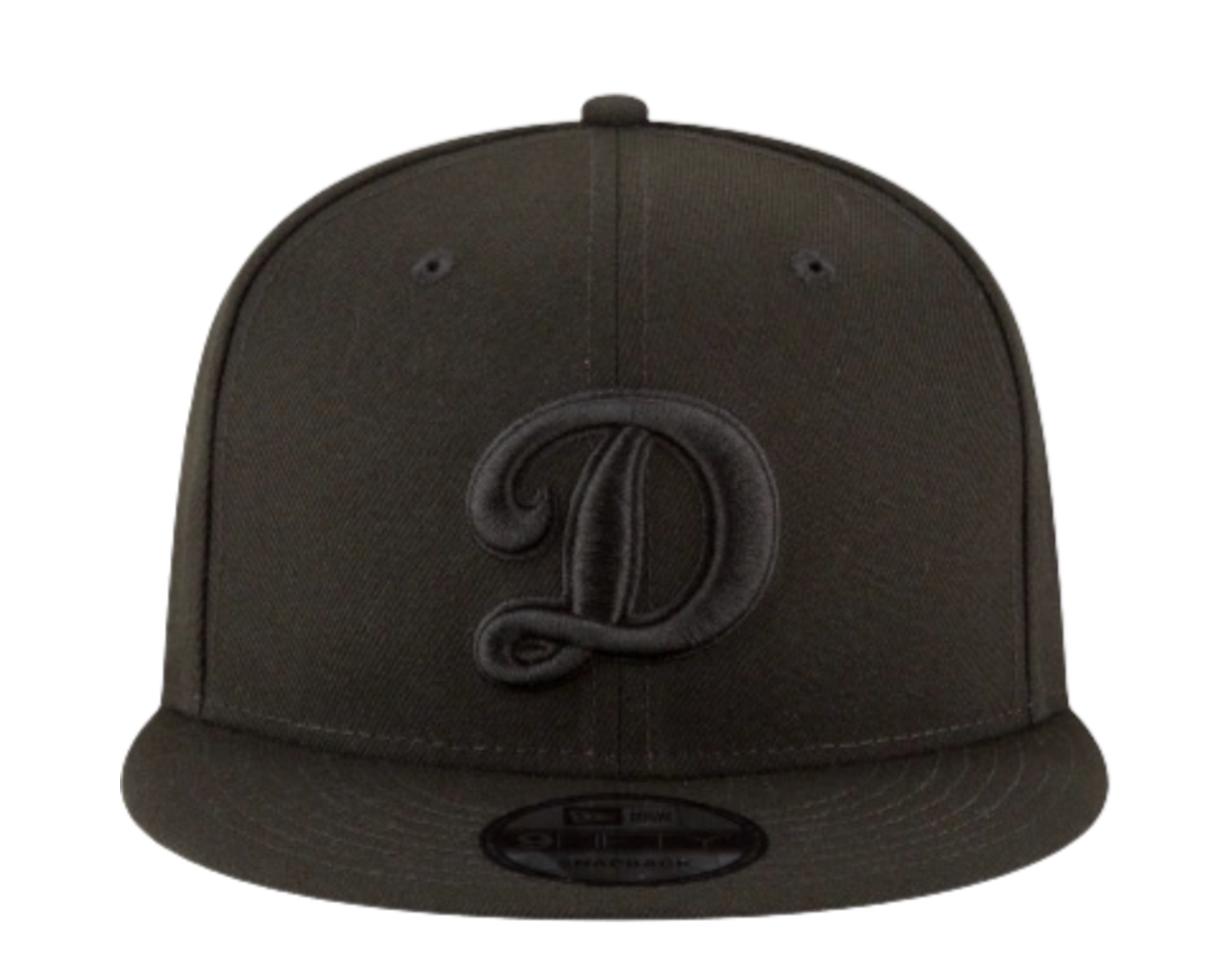 New Era 9Fifty MLB Los Angeles Dodgers Blackout Basic Snapback Hat