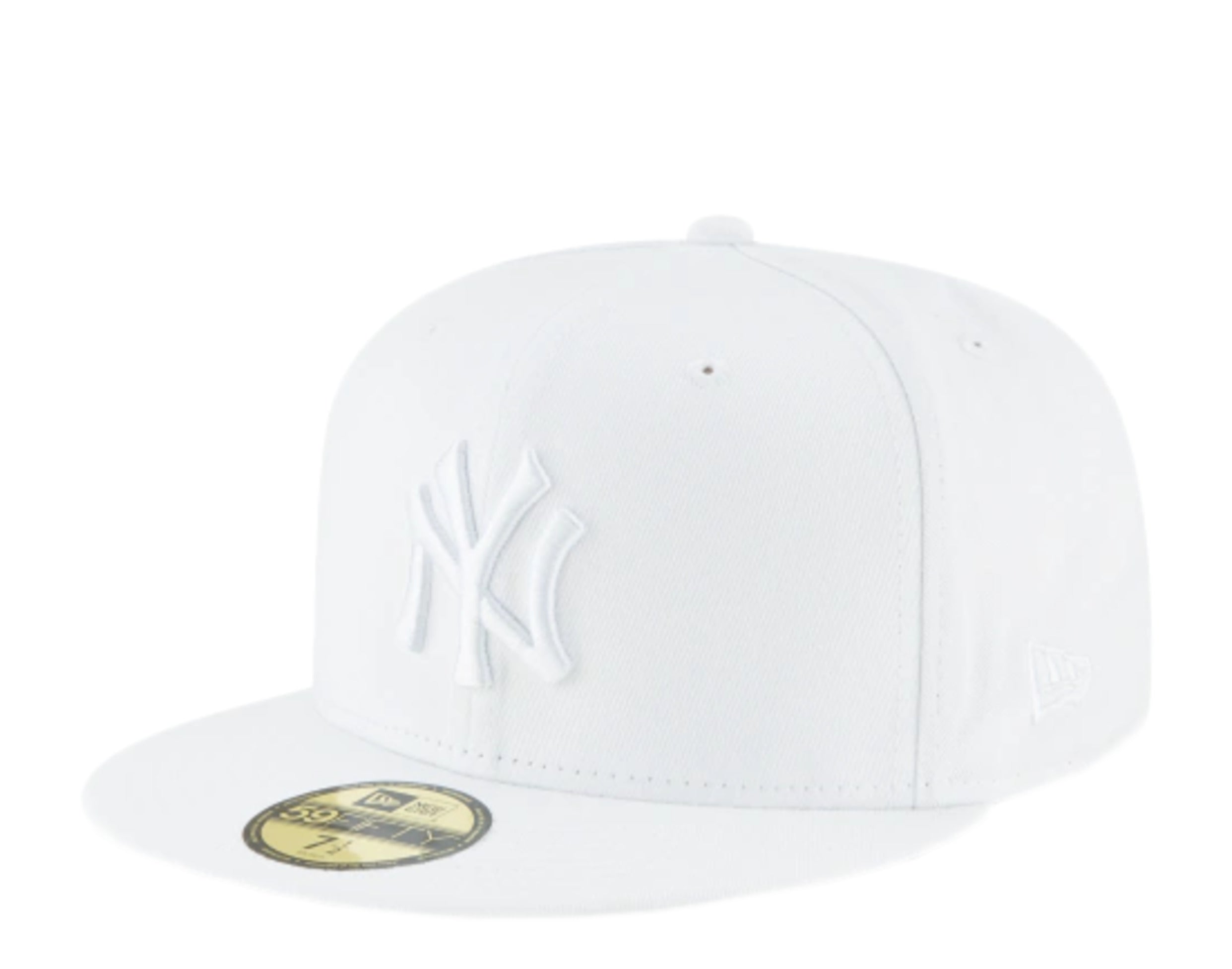 New Era 59Fifty MLB New York Yankees White Basic Fitted Hat