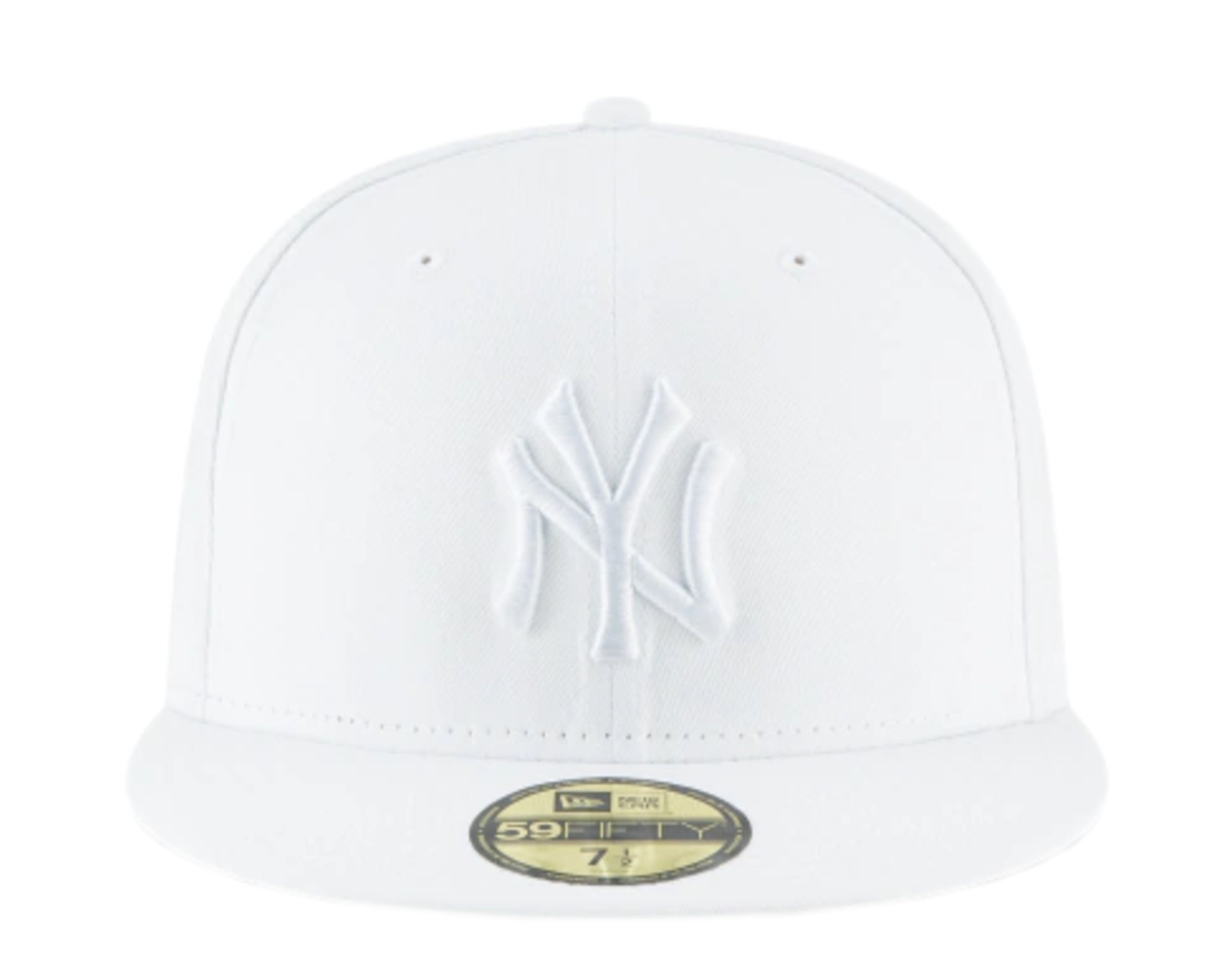 New Era 59Fifty MLB New York Yankees White Basic Fitted Hat