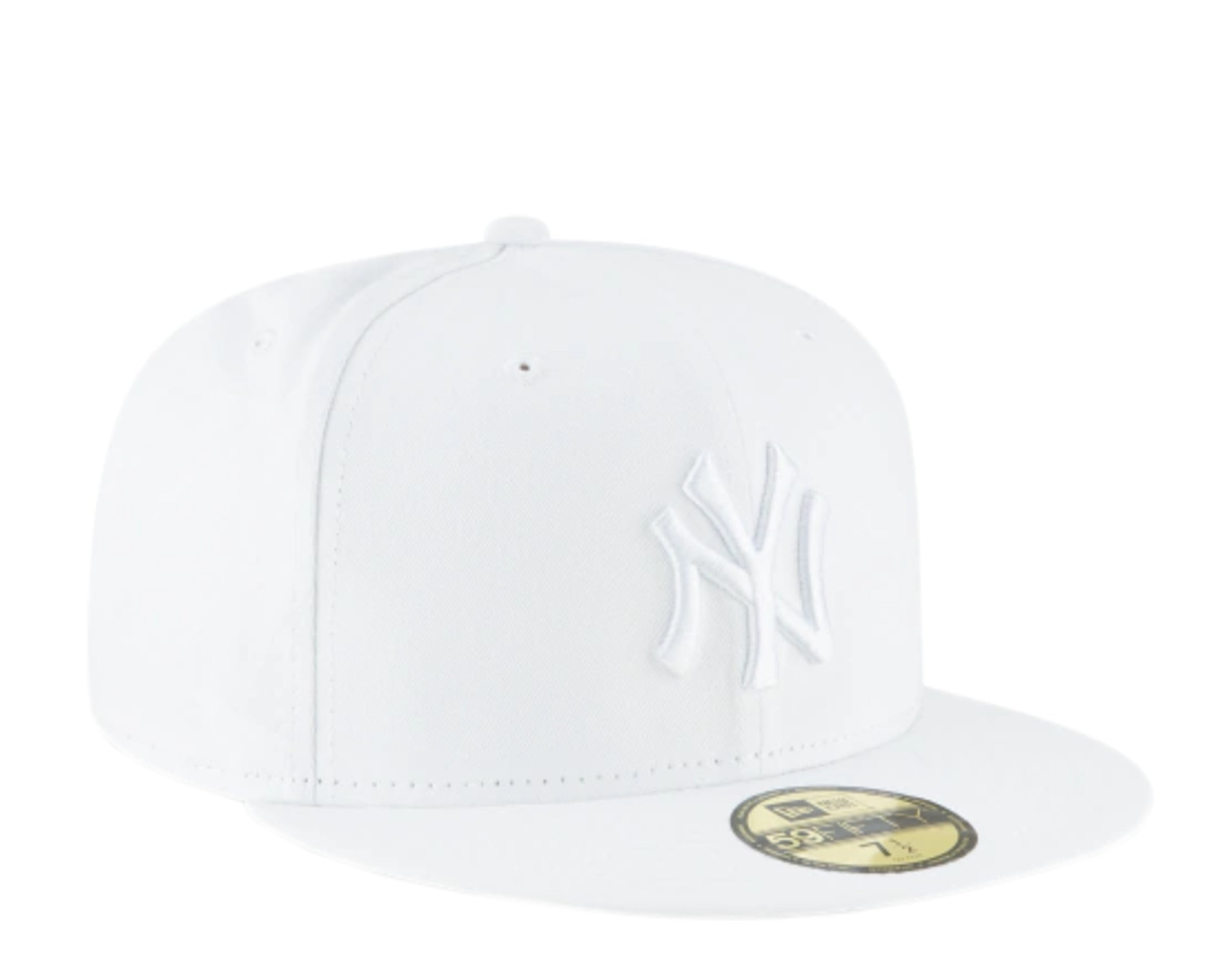 New Era 59Fifty MLB New York Yankees White Basic Fitted Hat