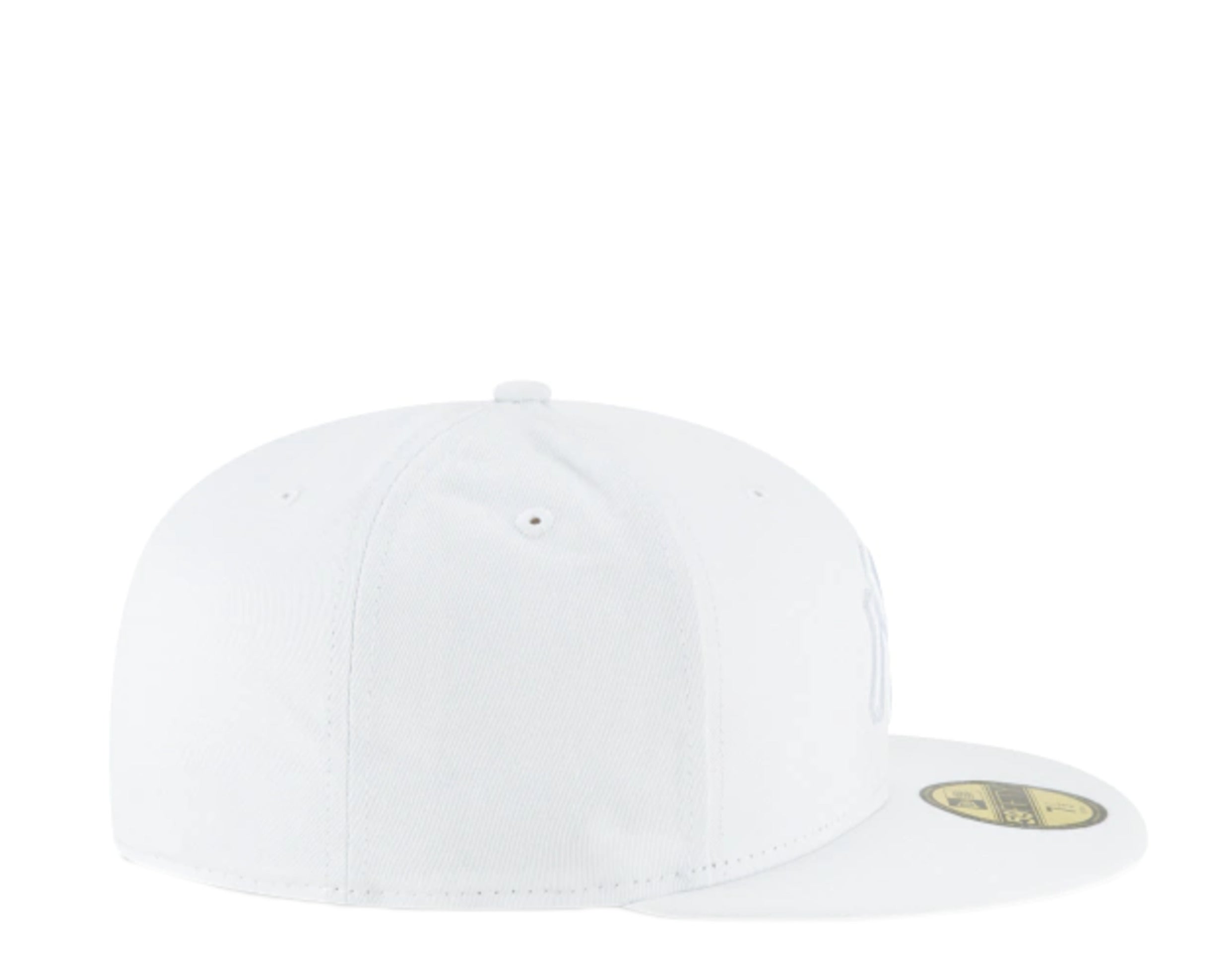 New Era 59Fifty MLB New York Yankees White Basic Fitted Hat