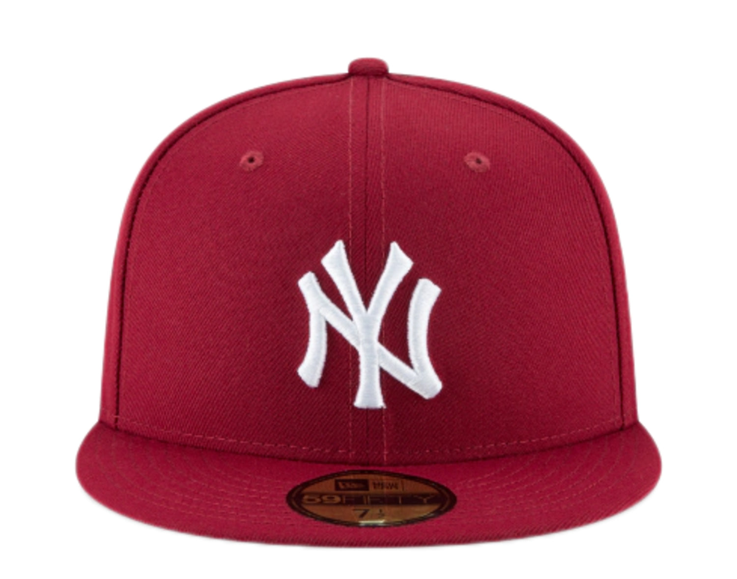 Shop New Era 59Fifty New York Yankees Basic Fitted Hat 11591126 red