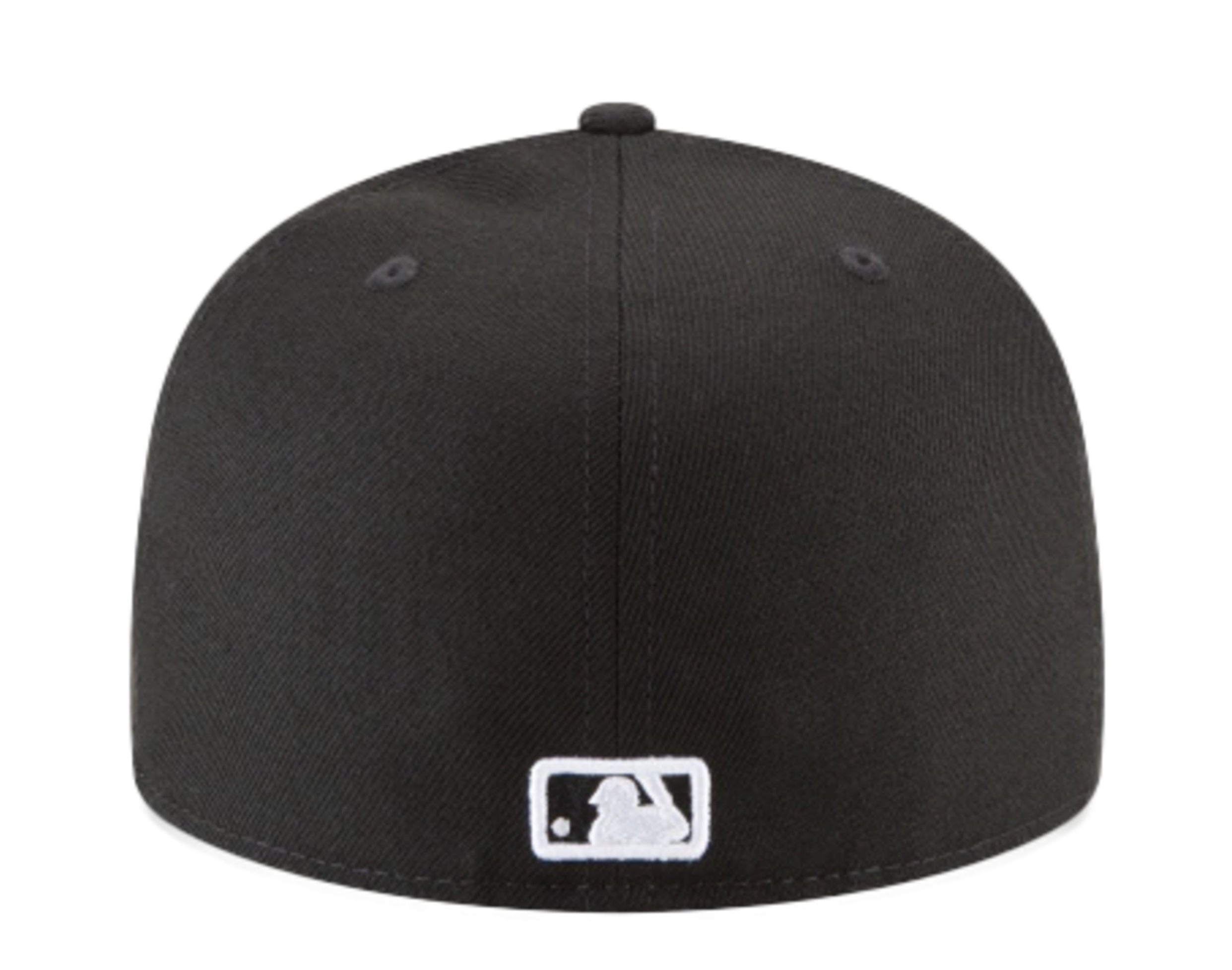 New Era 59Fifty MLB New York Yankees Black And White Basic Fitted Hat