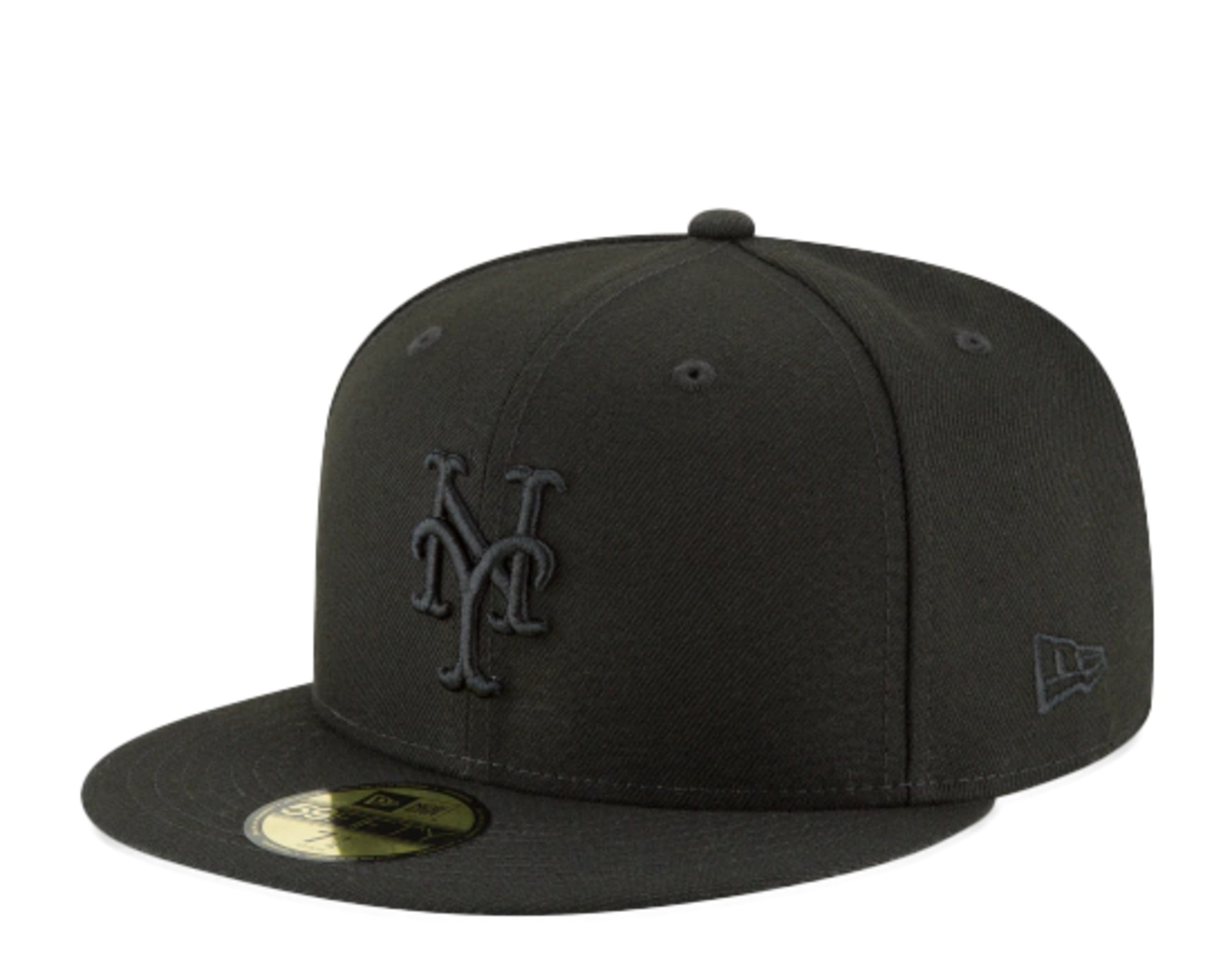 New Era 59Fifty MLB New York Mets Blackout Basic Fitted Hat