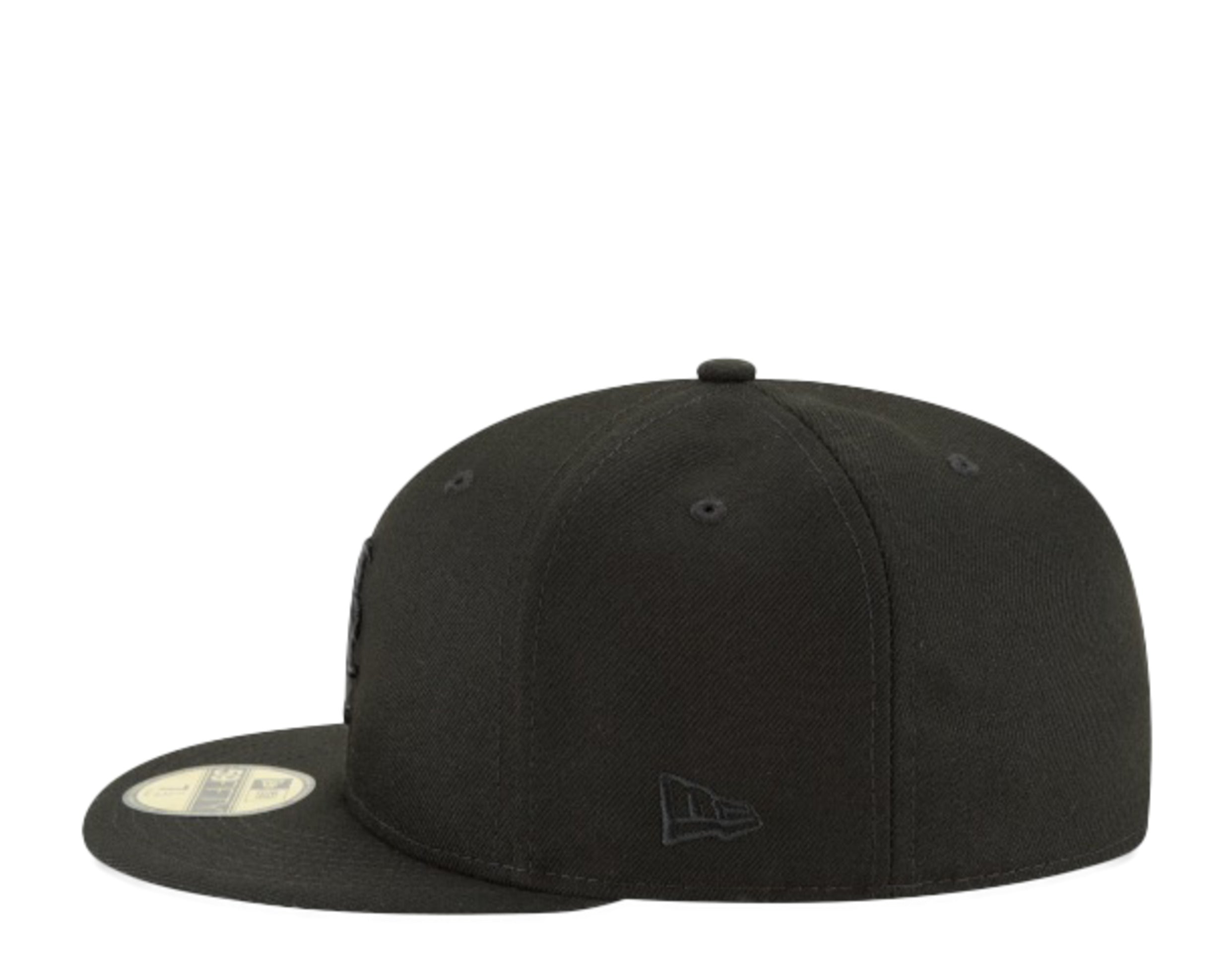 New Era 59Fifty MLB New York Mets Blackout Basic Fitted Hat