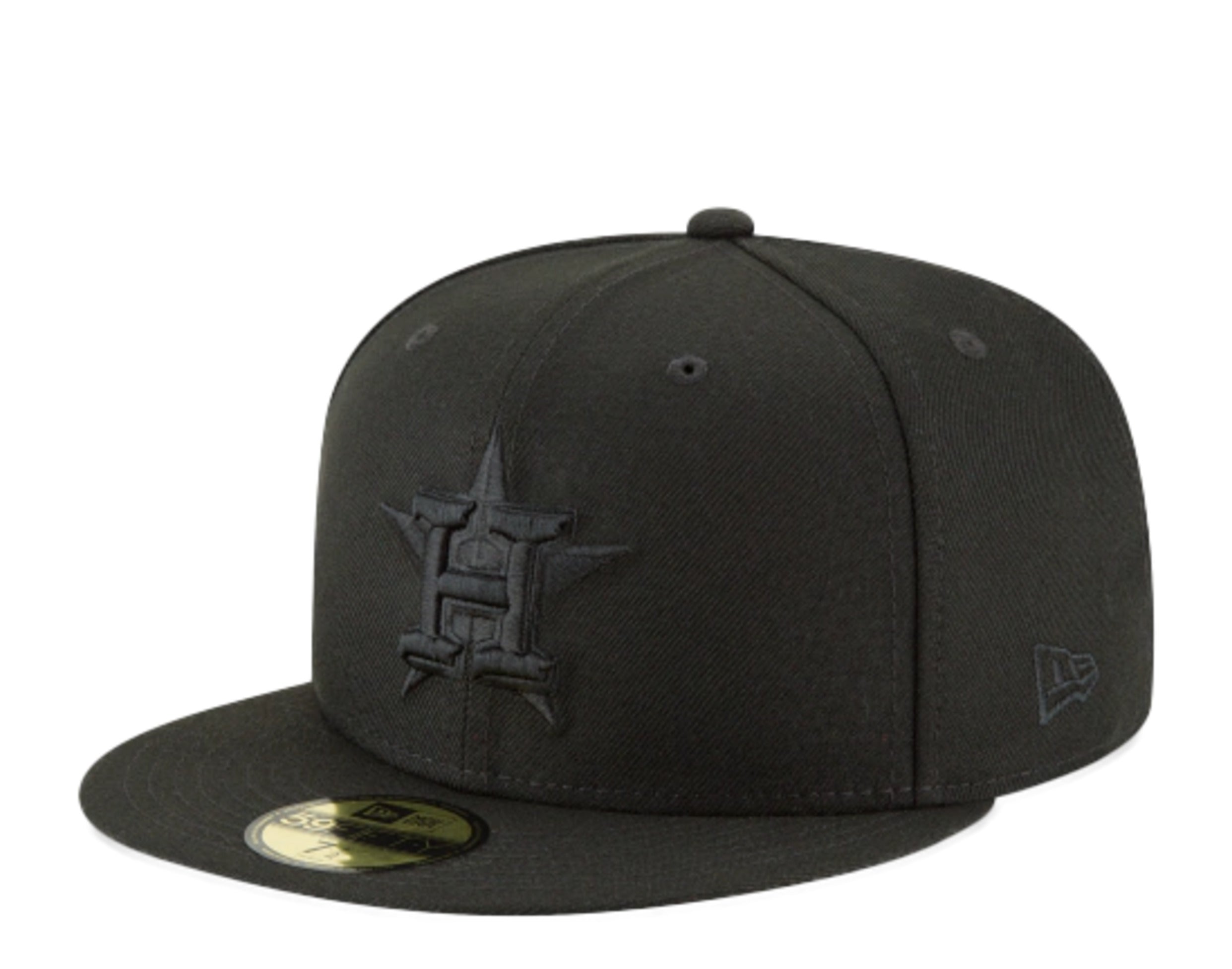 New Era 59Fifty MLB Houston Astros Blackout Basic Fitted Hat