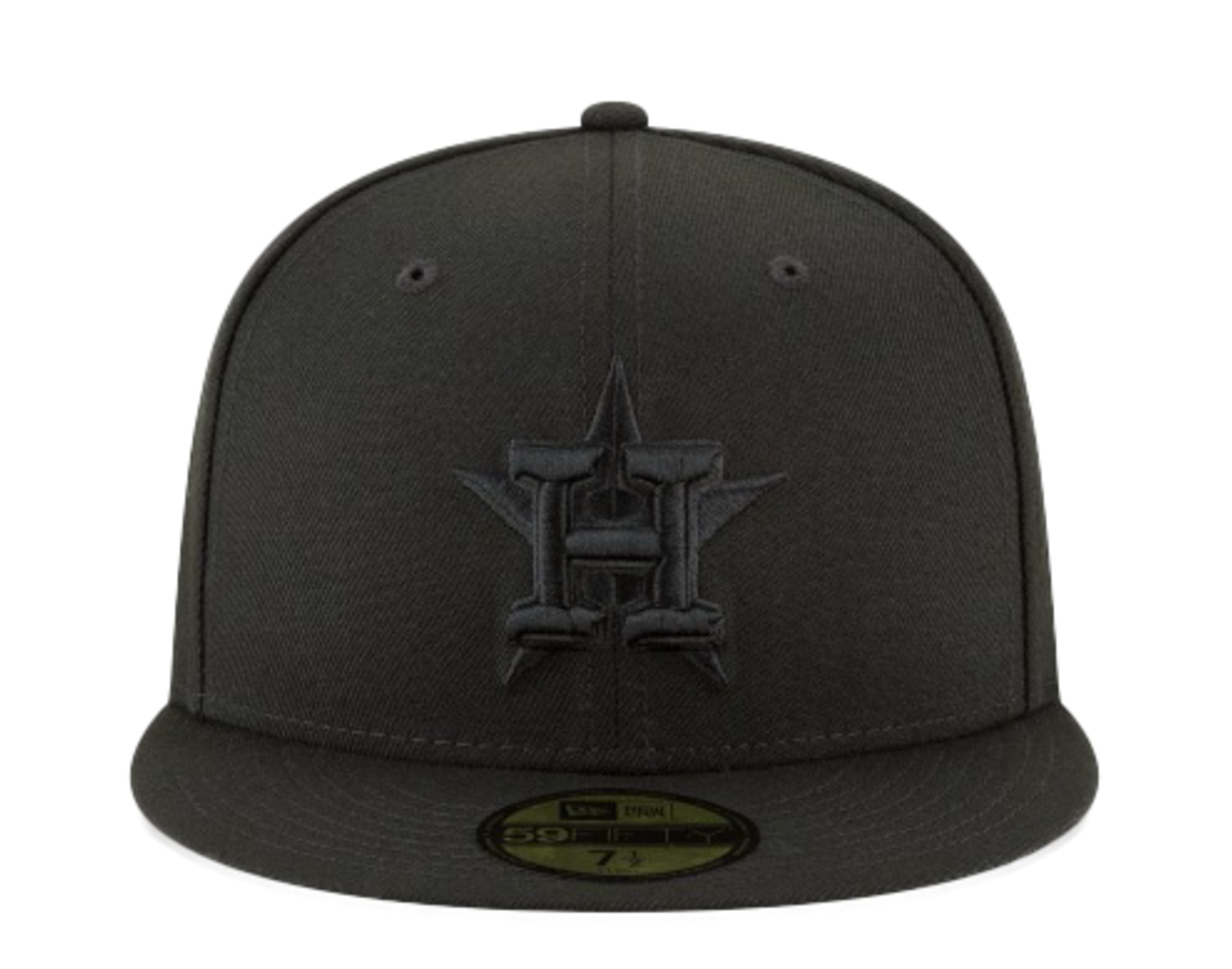 New Era 59Fifty MLB Houston Astros Blackout Basic Fitted Hat