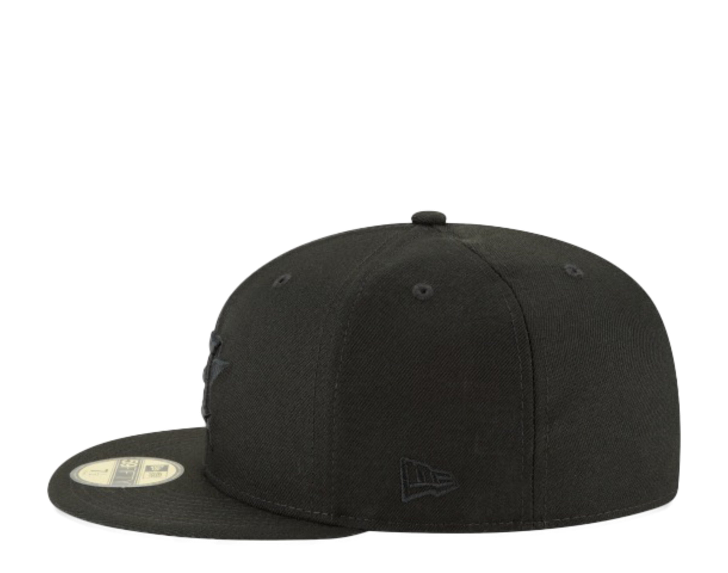 New Era 59Fifty MLB Houston Astros Blackout Basic Fitted Hat