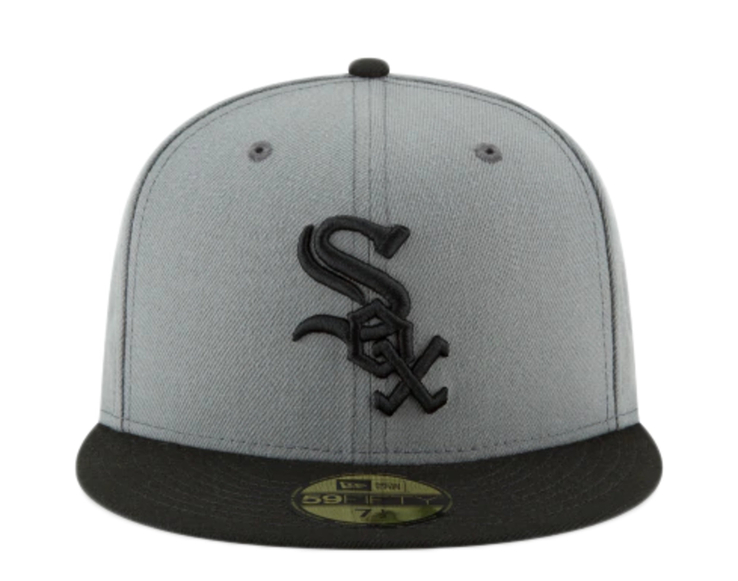 New Era White Sox Storm Gray 59FIFTY Fitted Cap